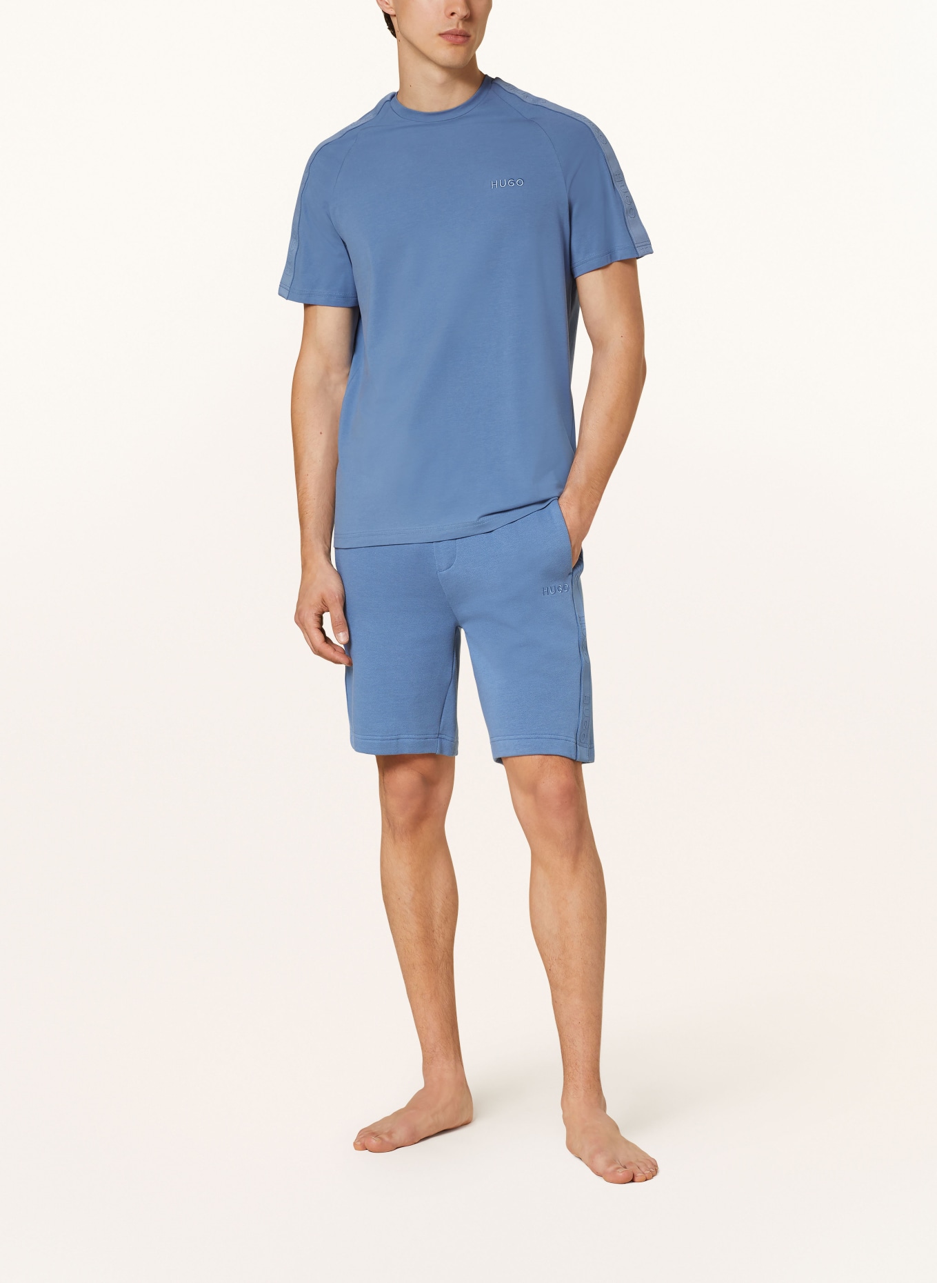 HUGO Lounge shorts, Color: BLUE (Image 2)