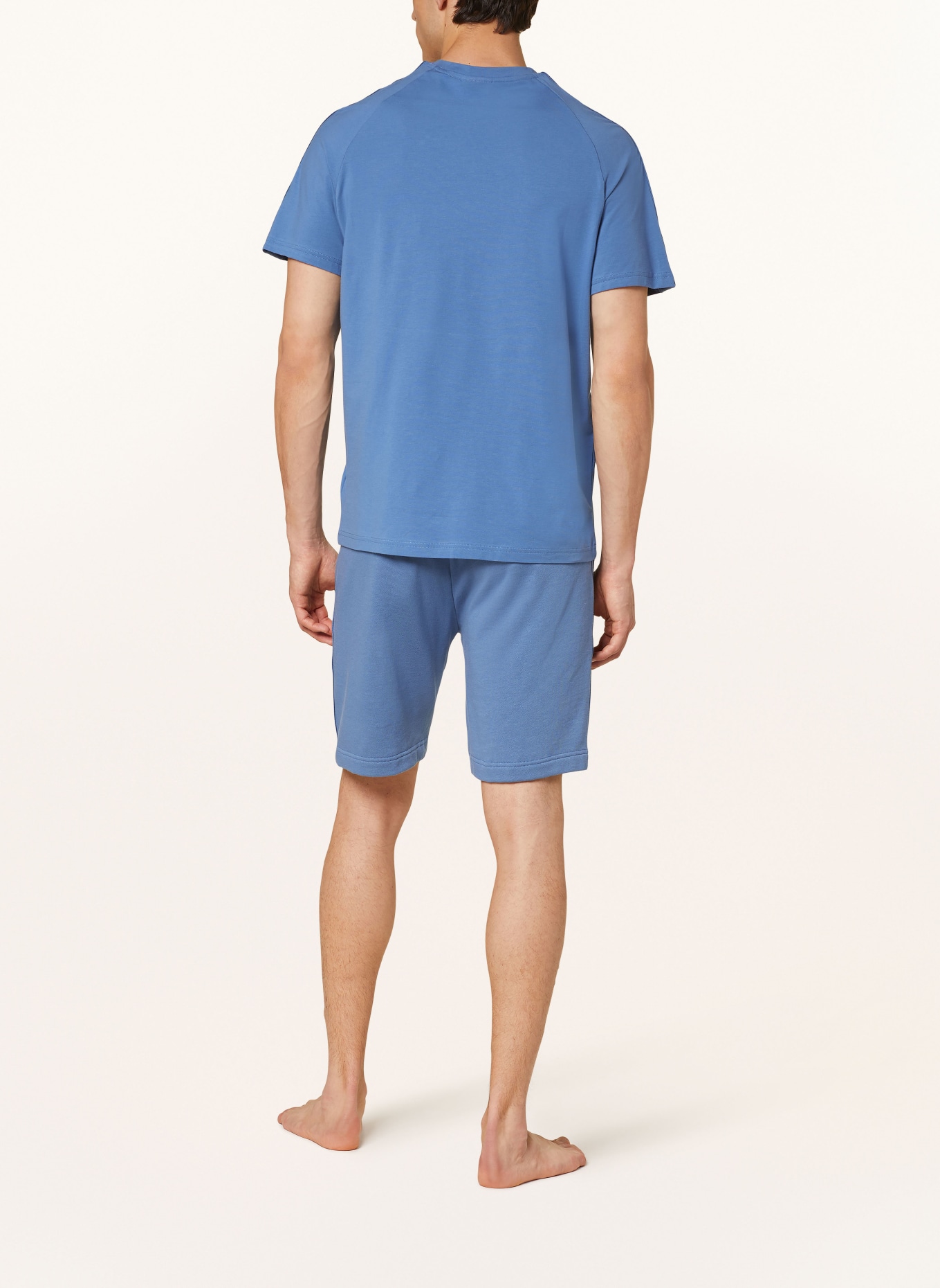 HUGO Lounge shirt, Color: BLUE (Image 3)