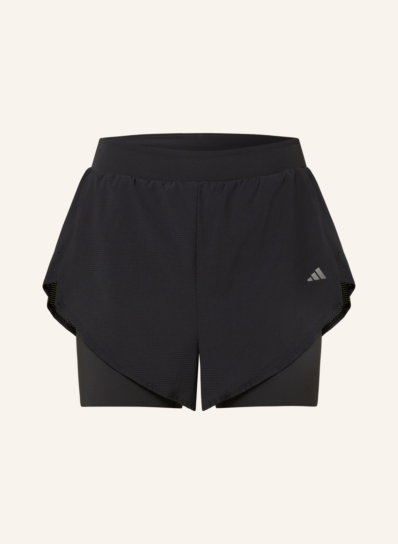 adidas 2-in-1 training shorts DESIGNED FOR TRAINING HEAT.RDY HIIT, Color: BLACK (Image 1)