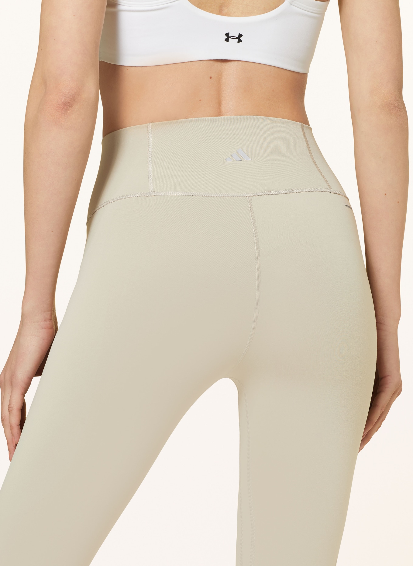 adidas Leggings ALL ME, Color: BEIGE (Image 5)