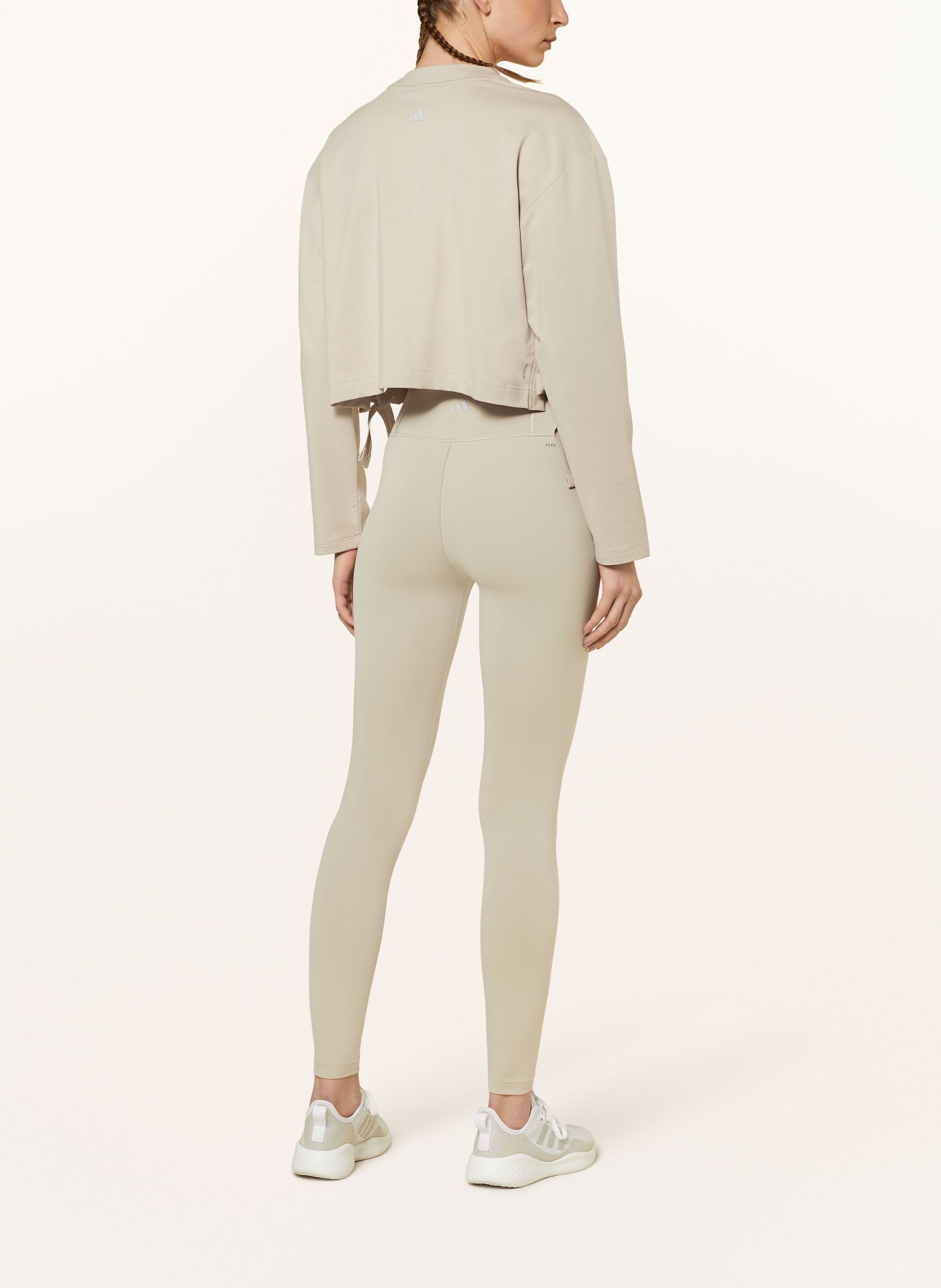 adidas Longsleeve COVER-UP: BEIGE