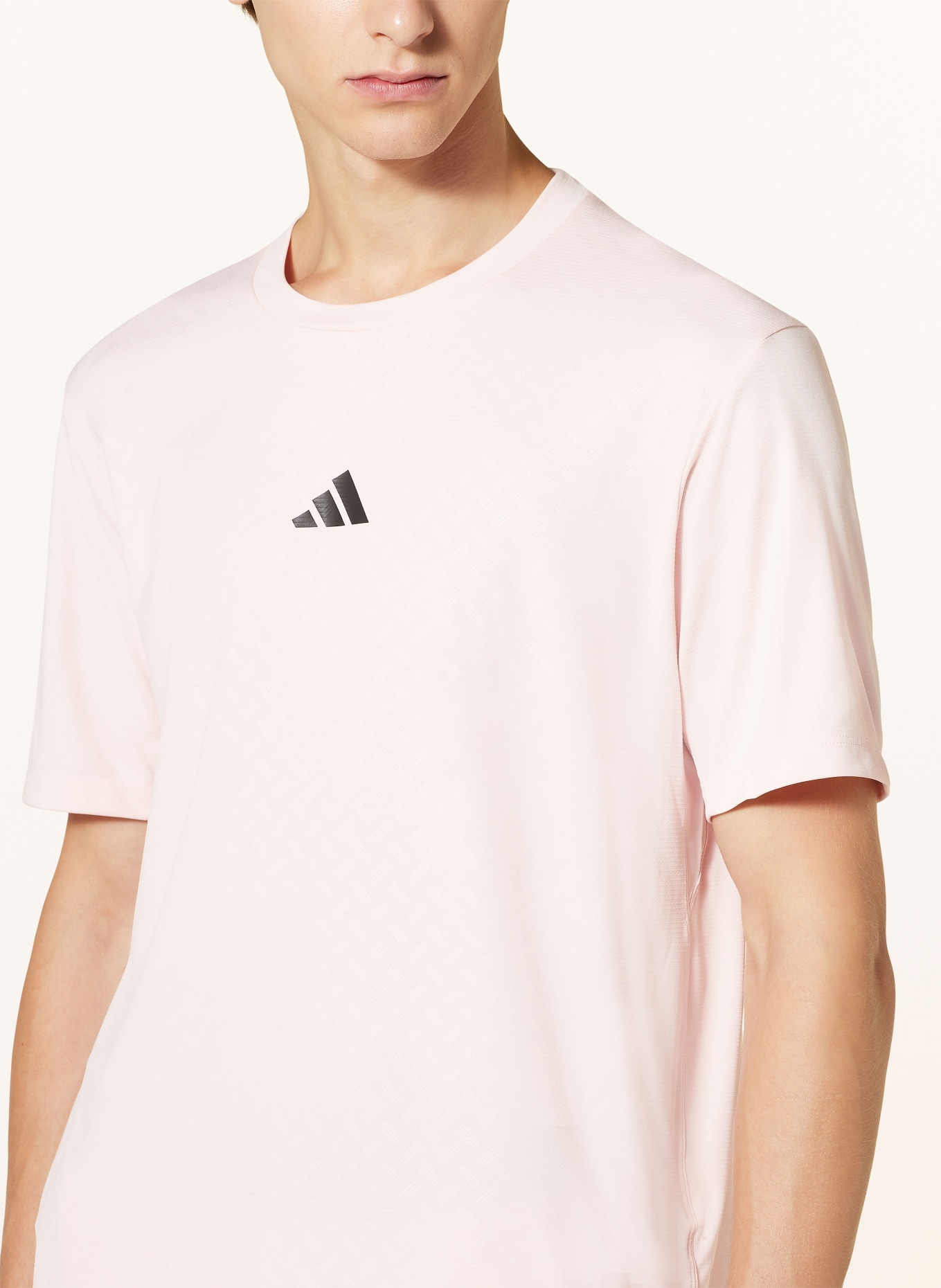 adidas T-shirt POWER TEE, Color: LIGHT PINK (Image 4)