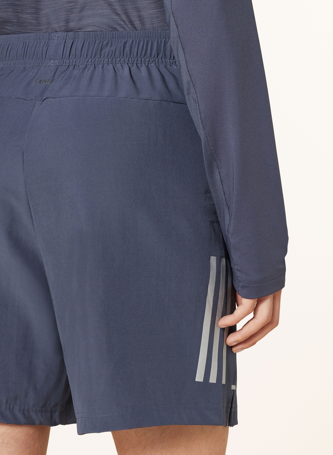 adidas Trainingsshorts GYM+, Farbe: DUNKELBLAU (Bild 6)