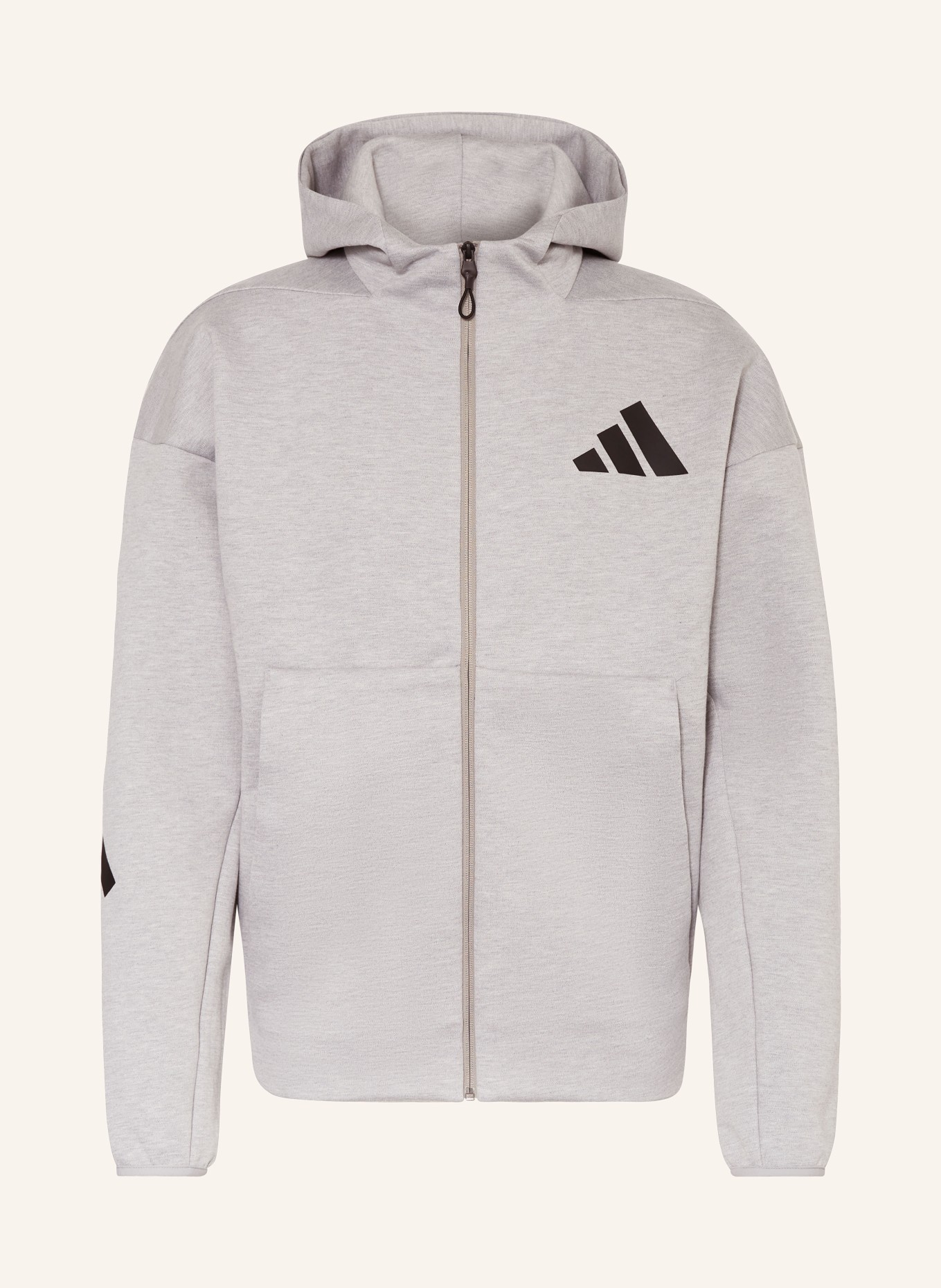 adidas Sweater: LICHTGRIJS