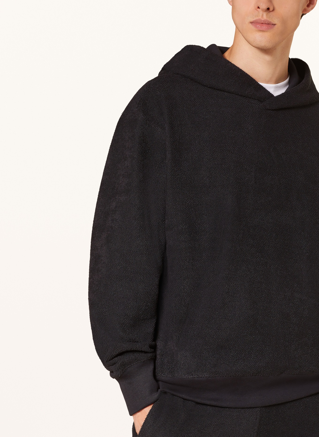 adidas Hoodie: BLACK