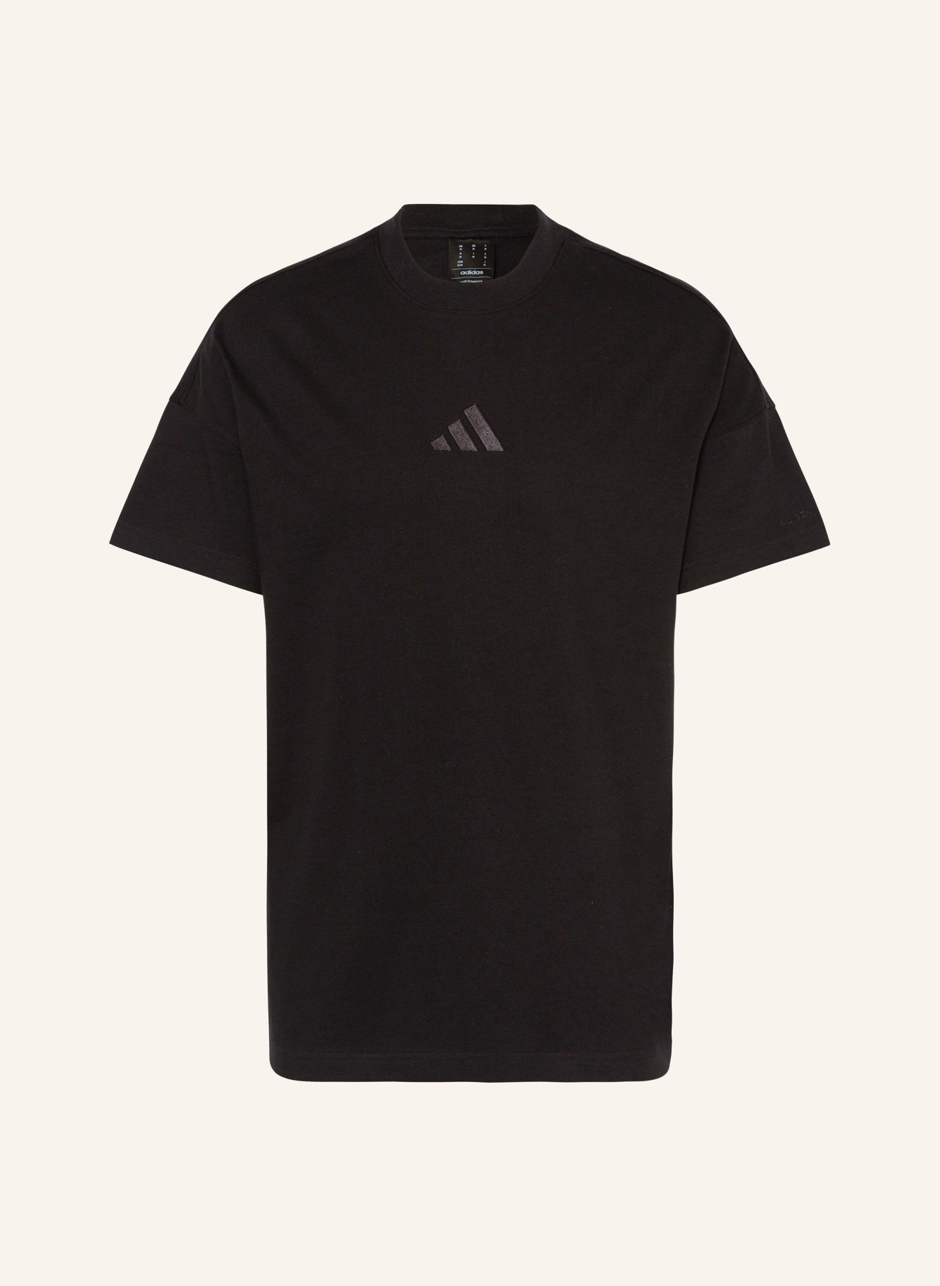 adidas T-shirt, Color: BLACK (Image 1)