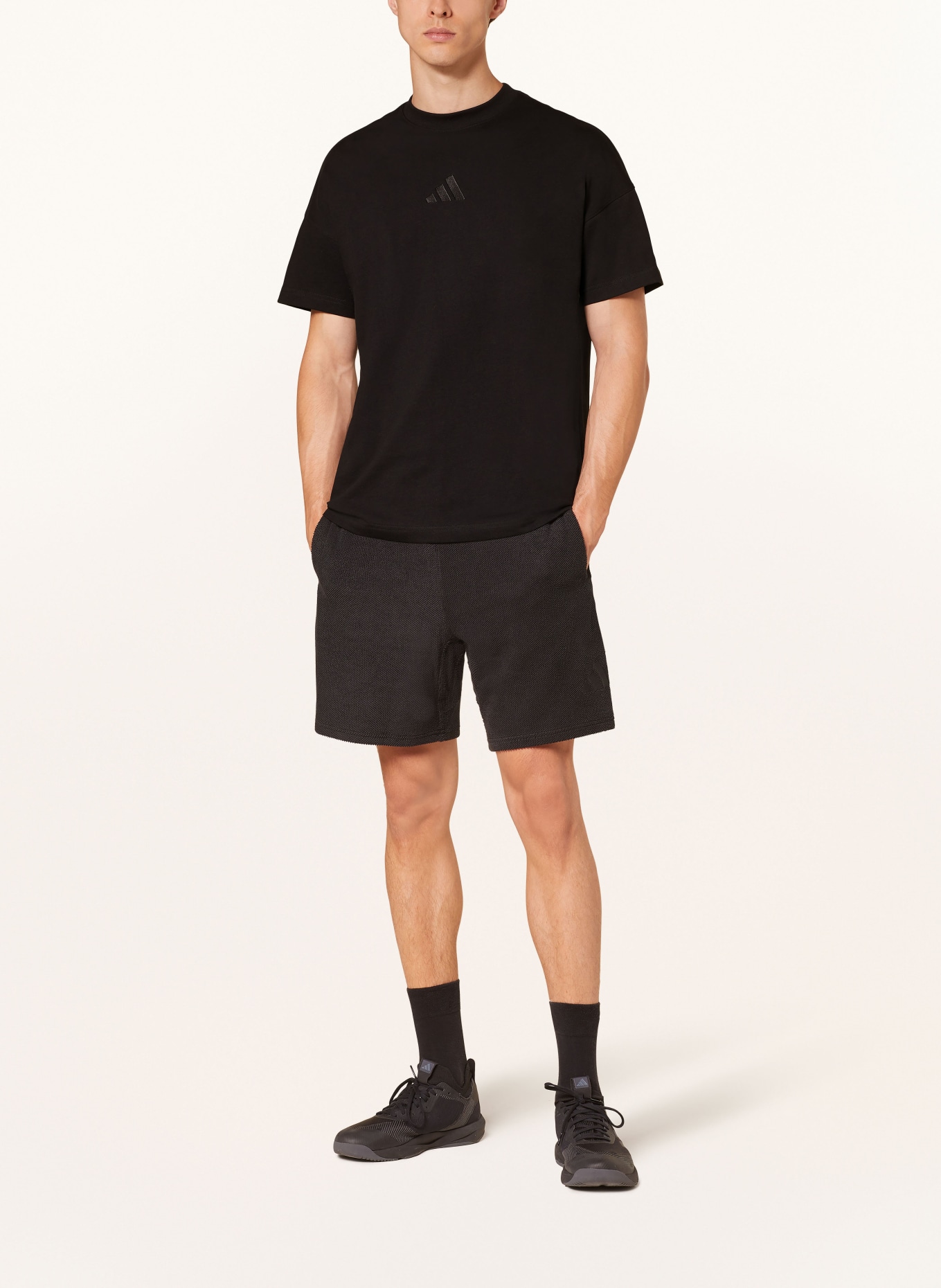 adidas T-shirt, Color: BLACK (Image 2)