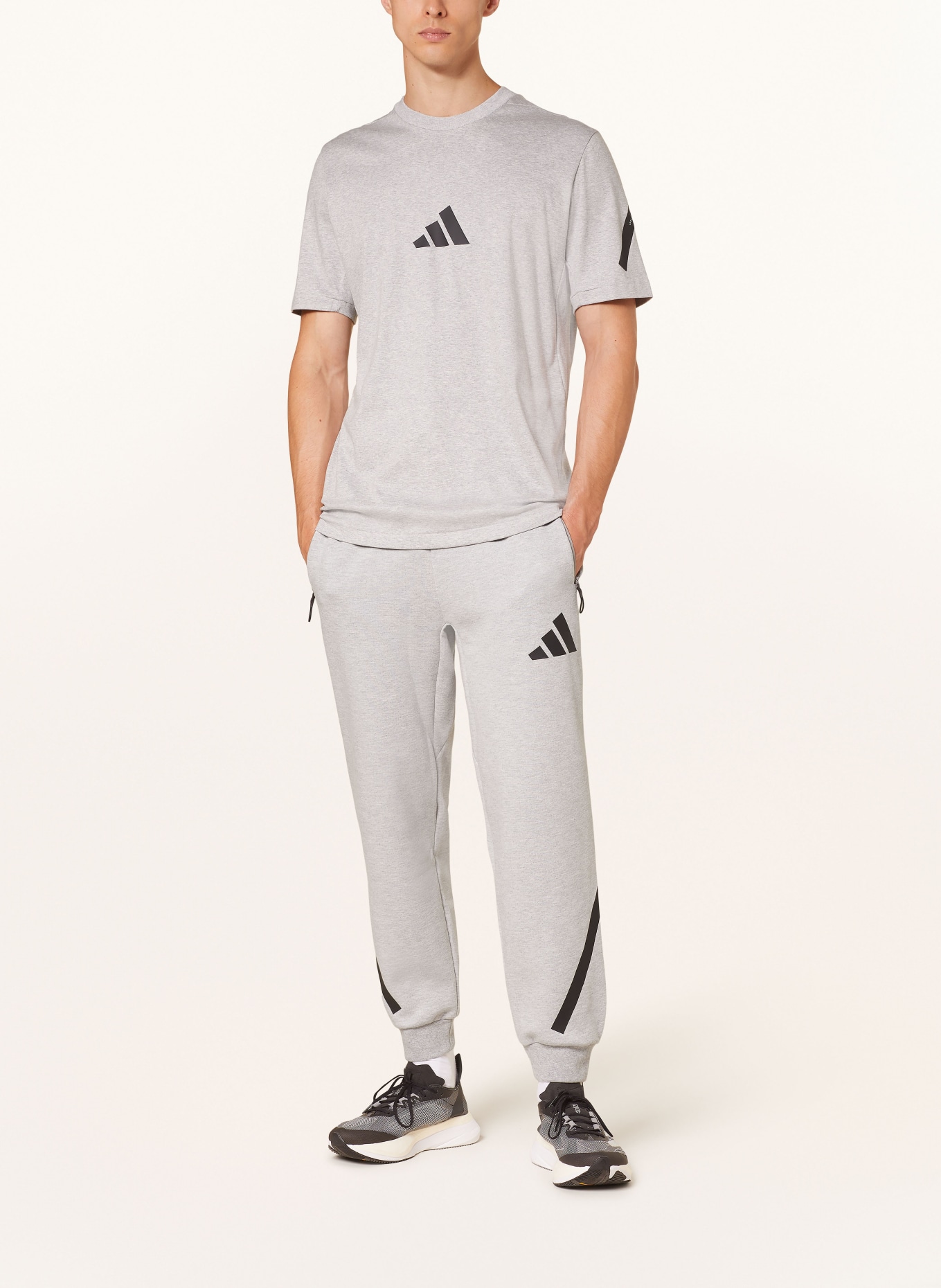 Adidas t shirt and pants clearance