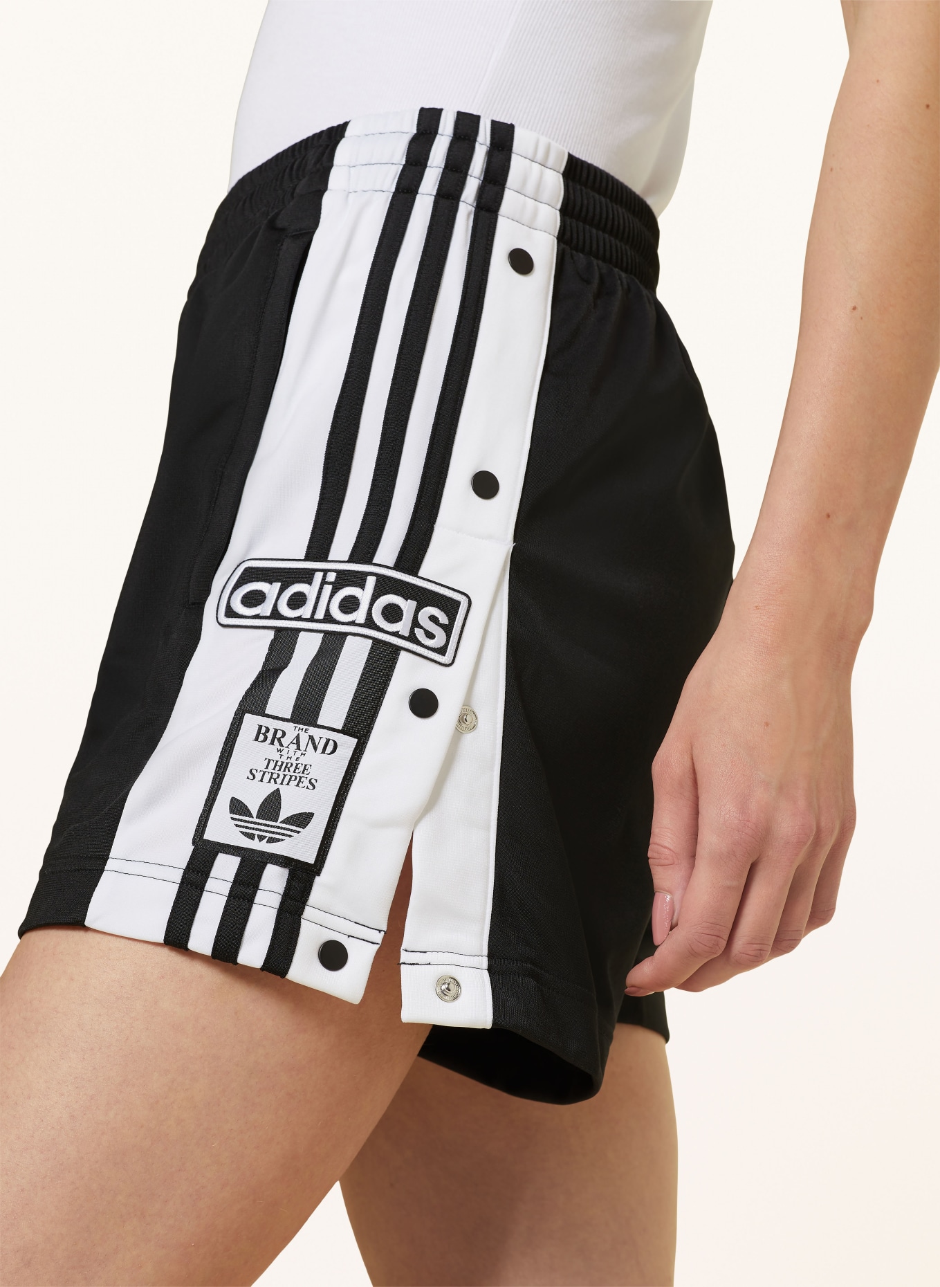 adidas Originals Shorts ADIBREAK, Color: BLACK/ WHITE (Image 4)