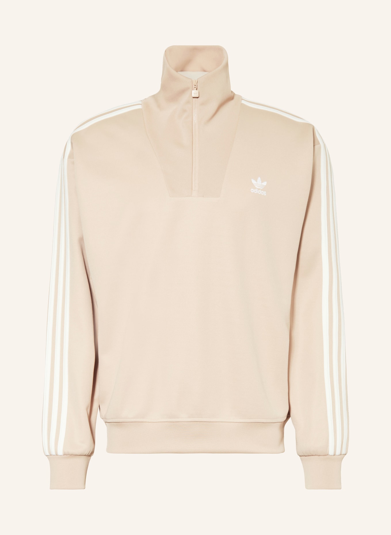 Adidas originals sweatshirt beige hot sale