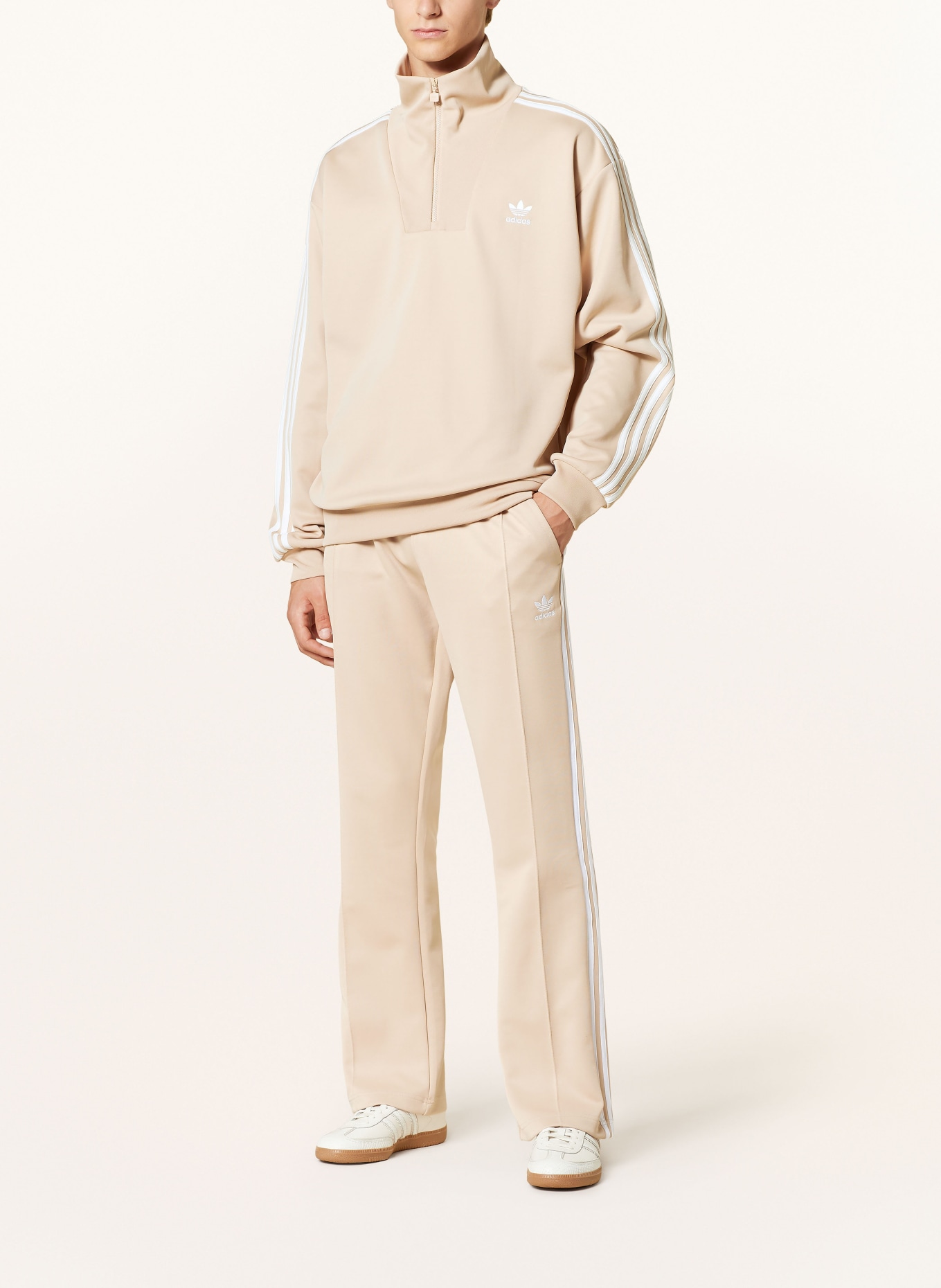 Adidas originals wide leg track pants clearance