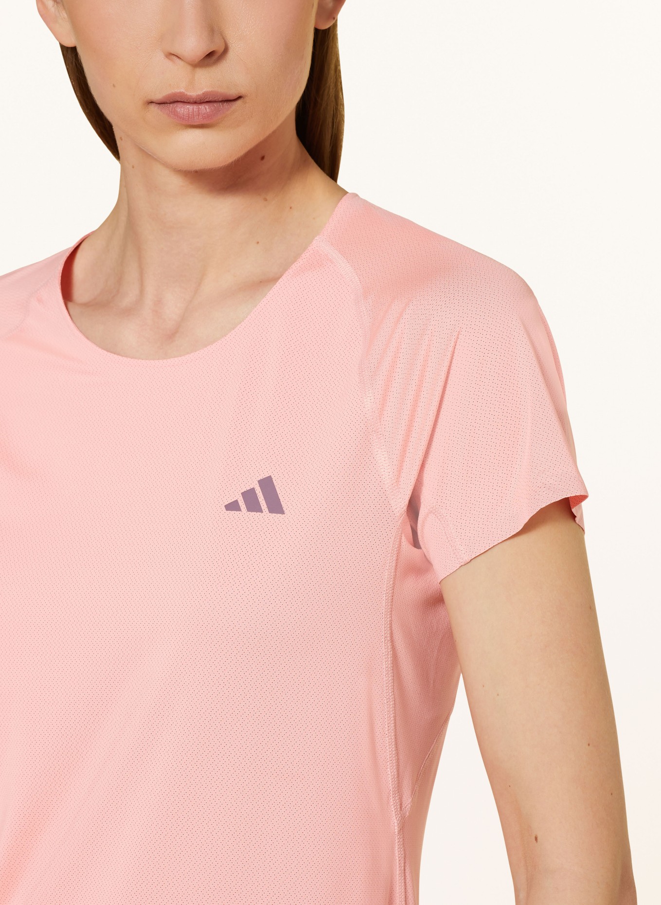 adidas Running shirt ADIZERO, Color: PINK (Image 4)