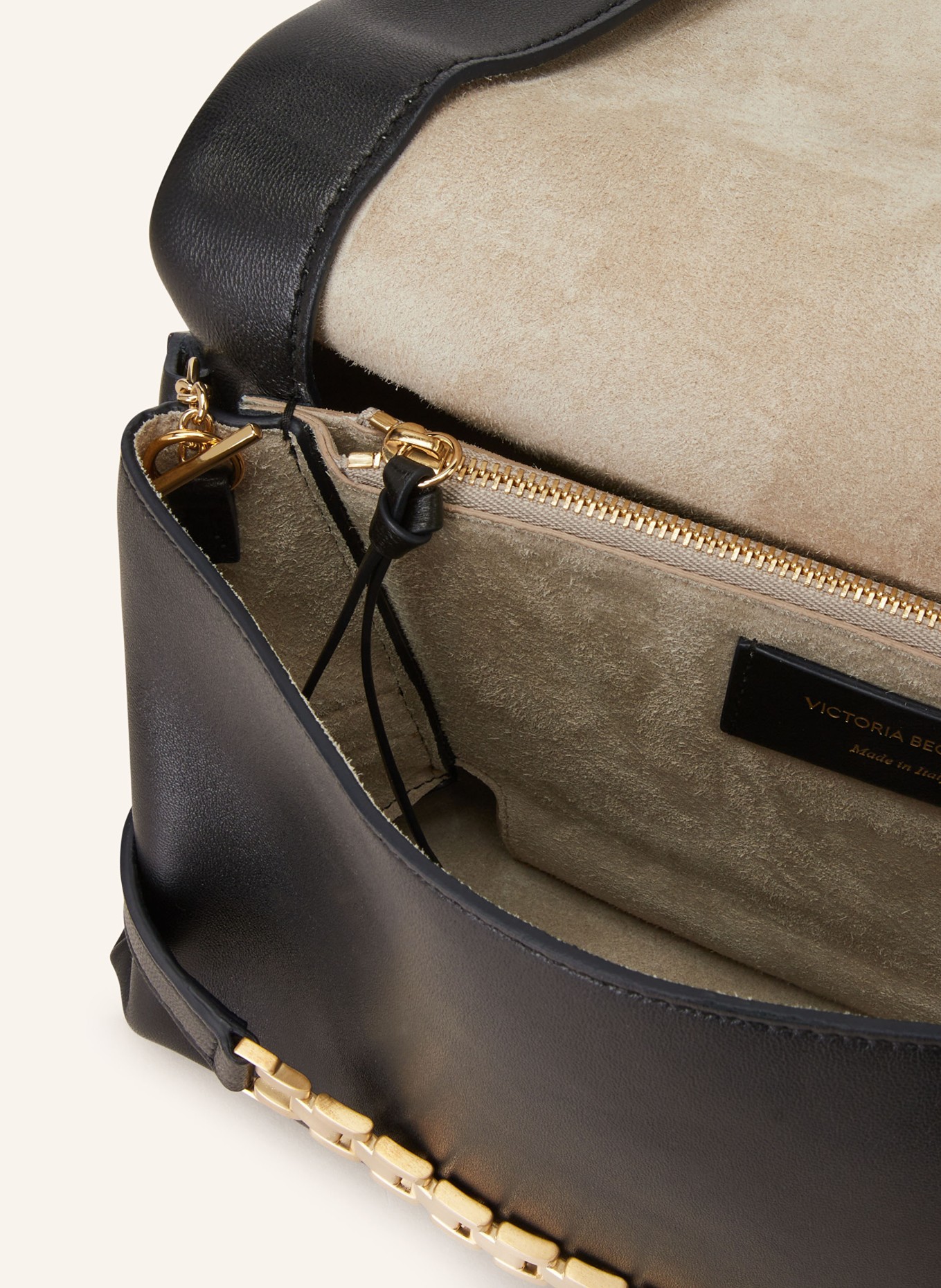 VICTORIA BECKHAM Handtasche CHAIN POUCH: SCHWARZ