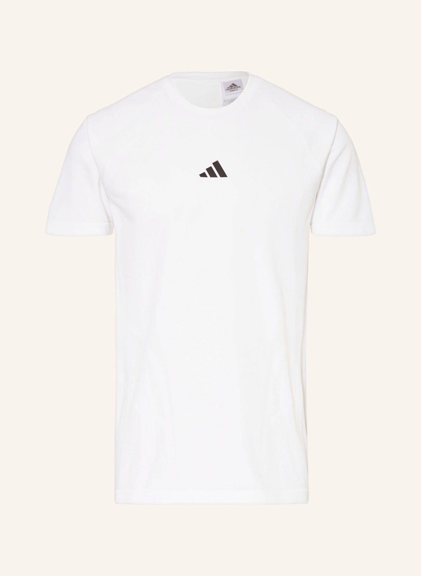 adidas T-shirt SEAMLESS, Color: WHITE (Image 1)