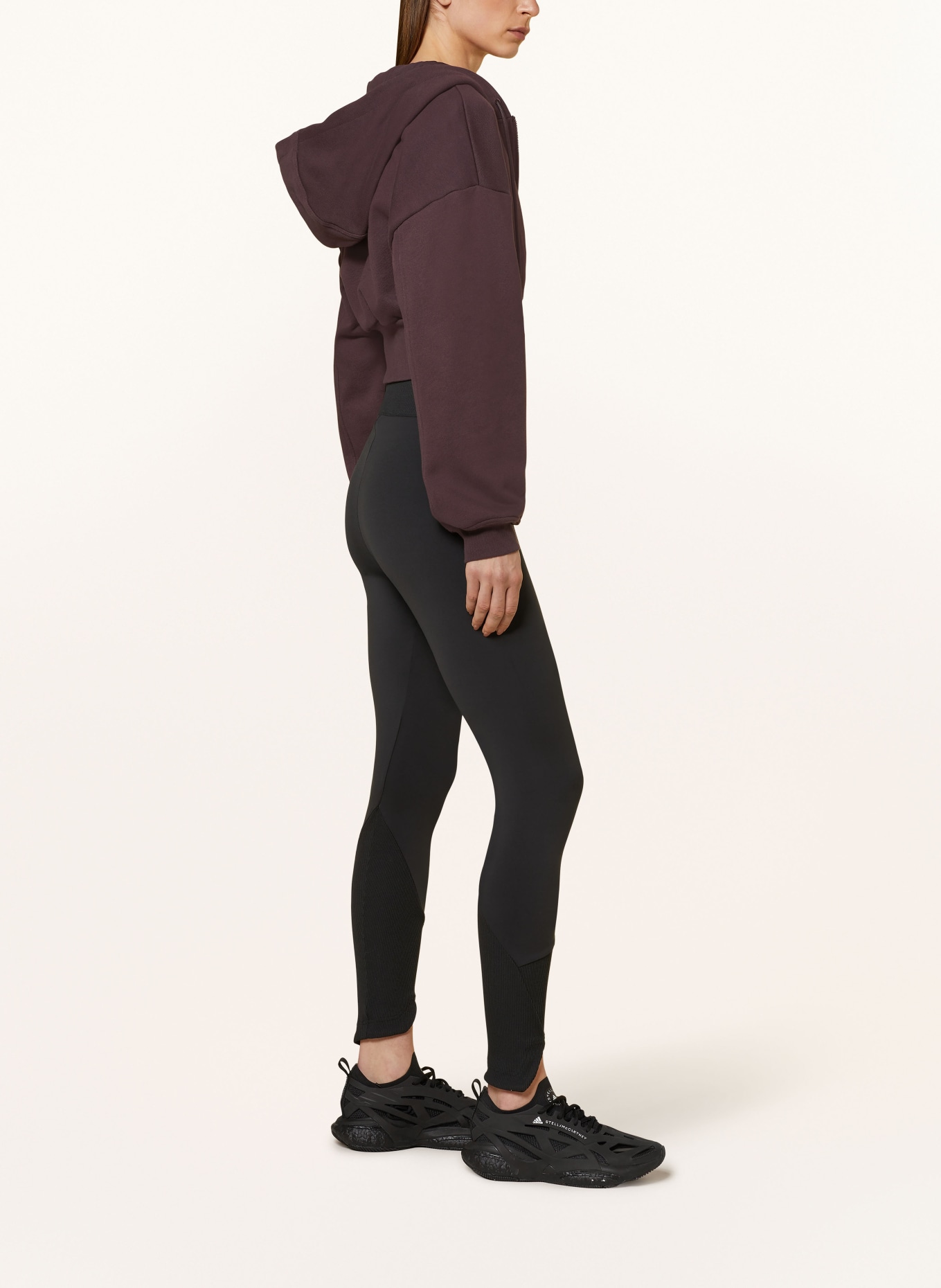 adidas by Stella McCartney Sweatjacke, Farbe: DUNKELROT (Bild 4)