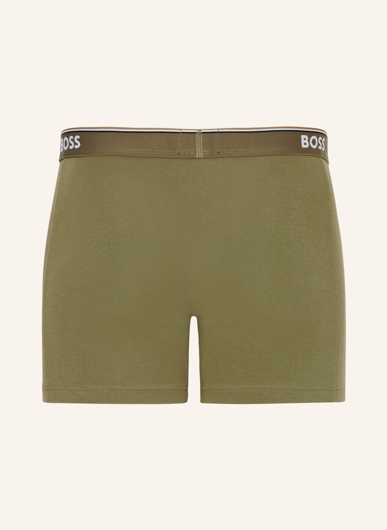 BOSS 3-pack boxer shorts, Color: DARK BLUE/ BLACK/ GREEN (Image 2)