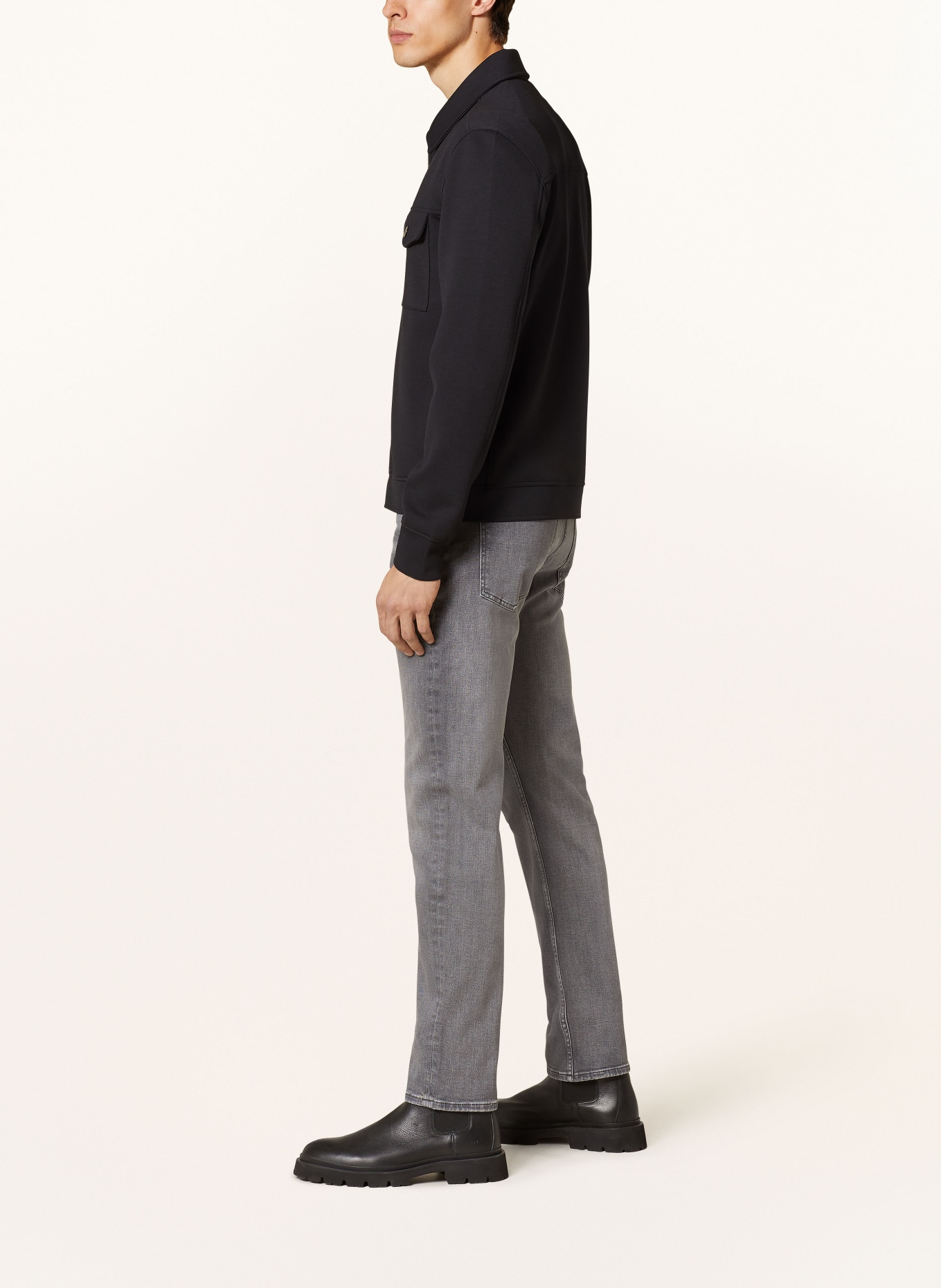BOSS Jeans DELAWARE Slim Fit, Farbe: 030 MEDIUM GREY (Bild 4)