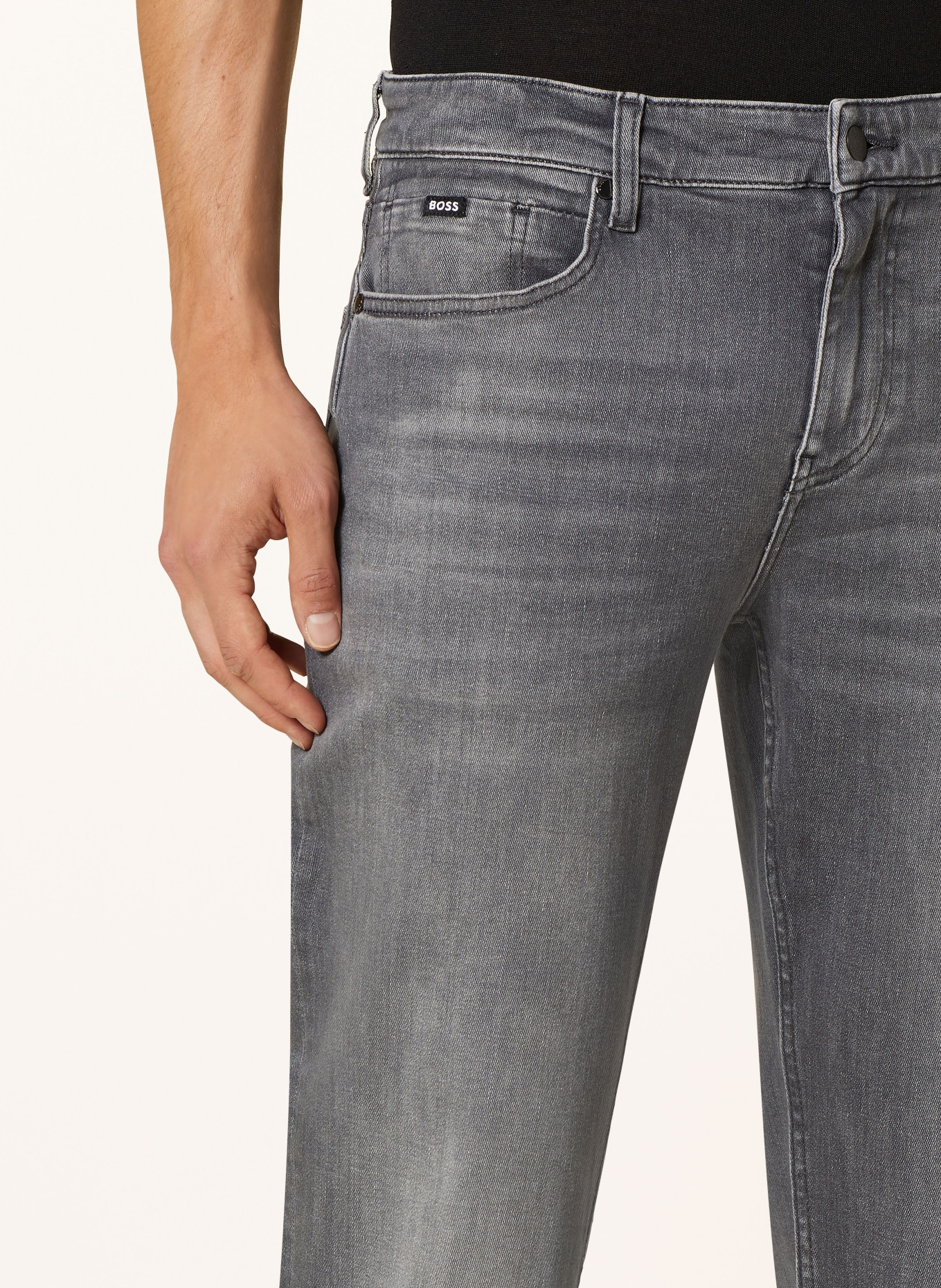 BOSS Jeans RE.MAINE Regular Fit, Farbe: 030 MEDIUM GREY (Bild 5)