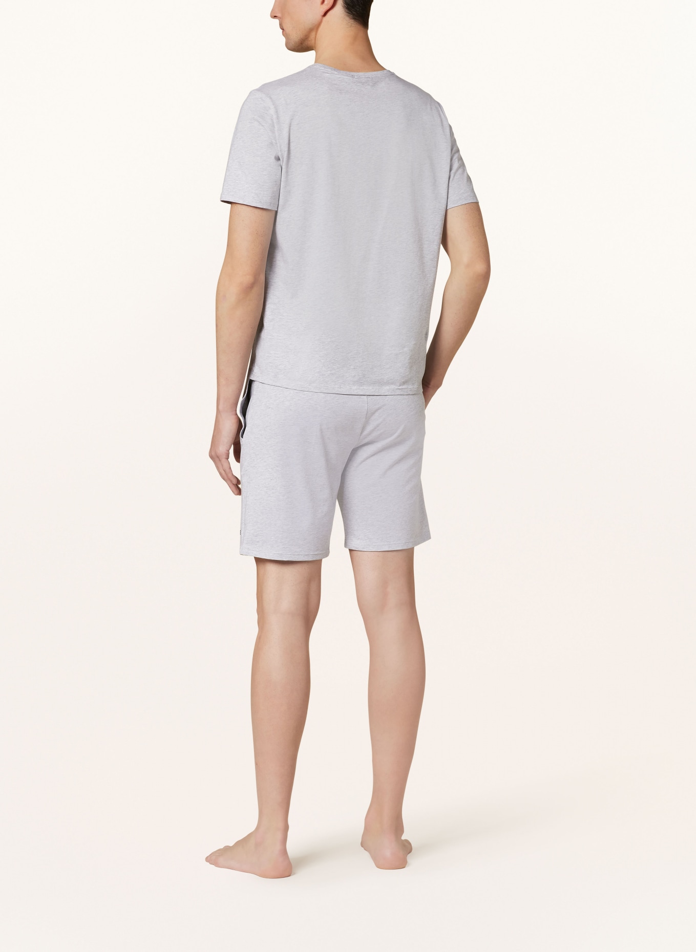 BOSS Pajama shorts UNIQUE, Color: LIGHT GRAY (Image 3)