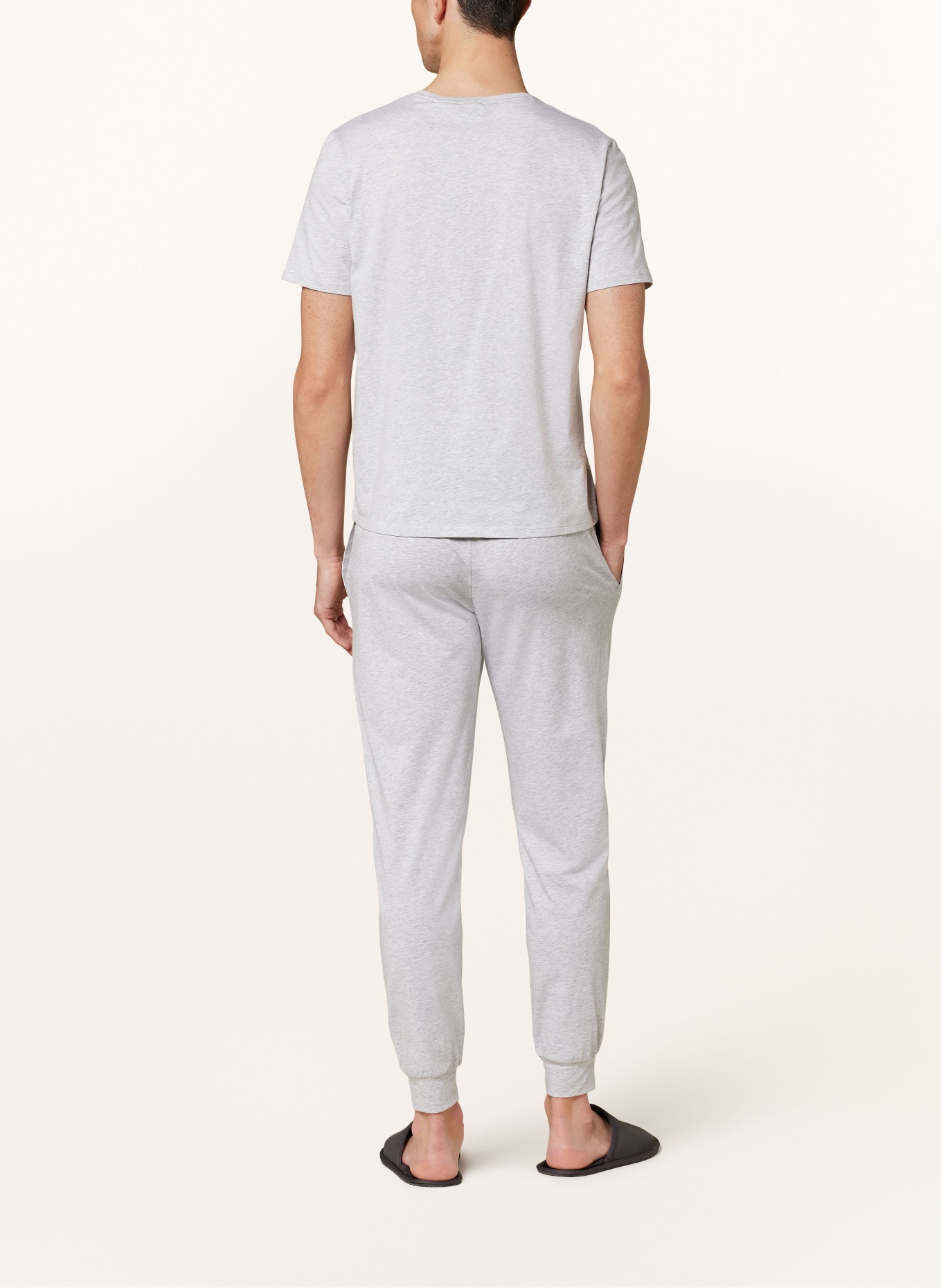 BOSS Pajama shirt UNIQUE, Color: LIGHT GRAY (Image 3)