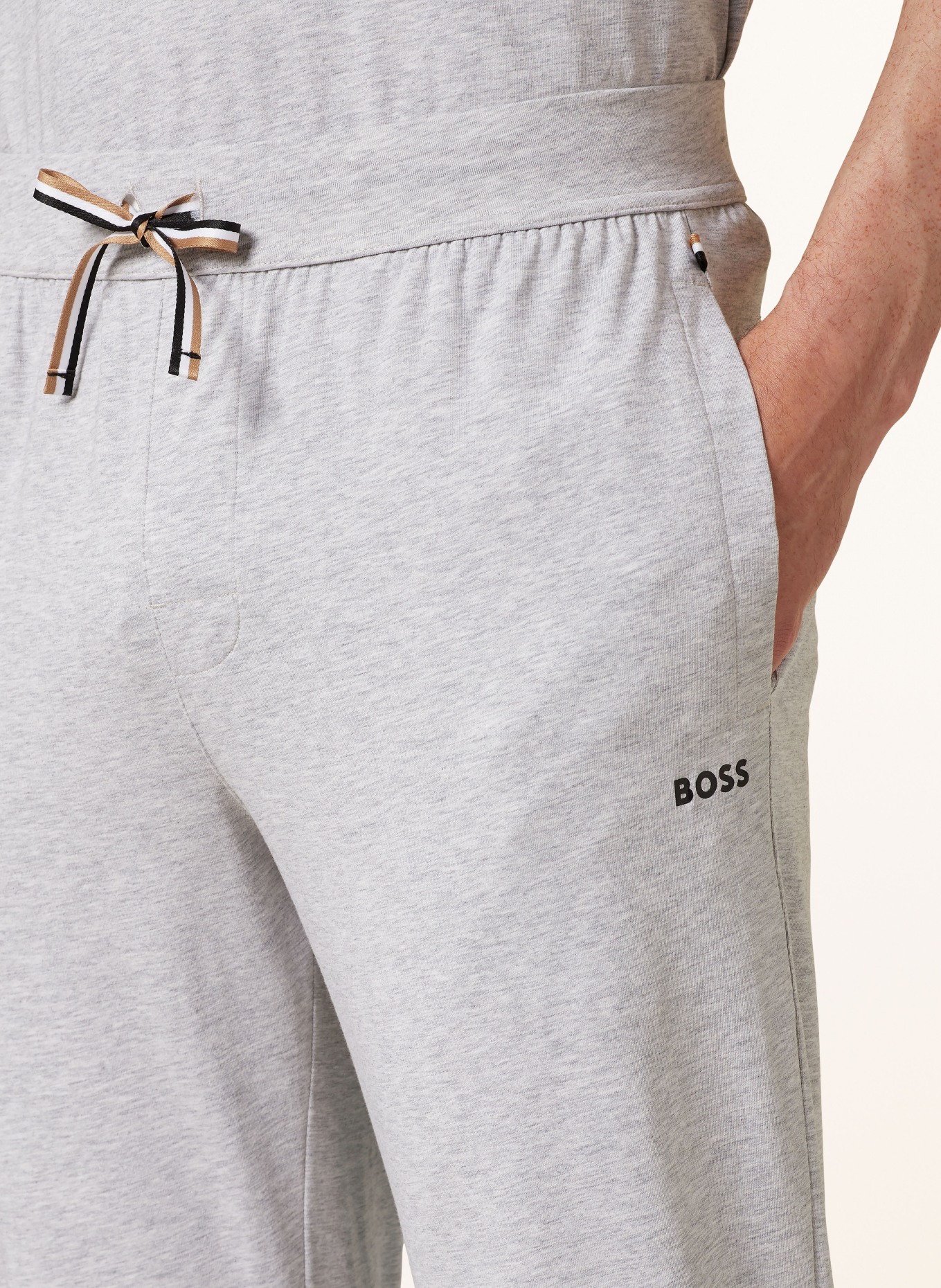 BOSS Pajama pants UNIQUE, Color: LIGHT GRAY (Image 5)