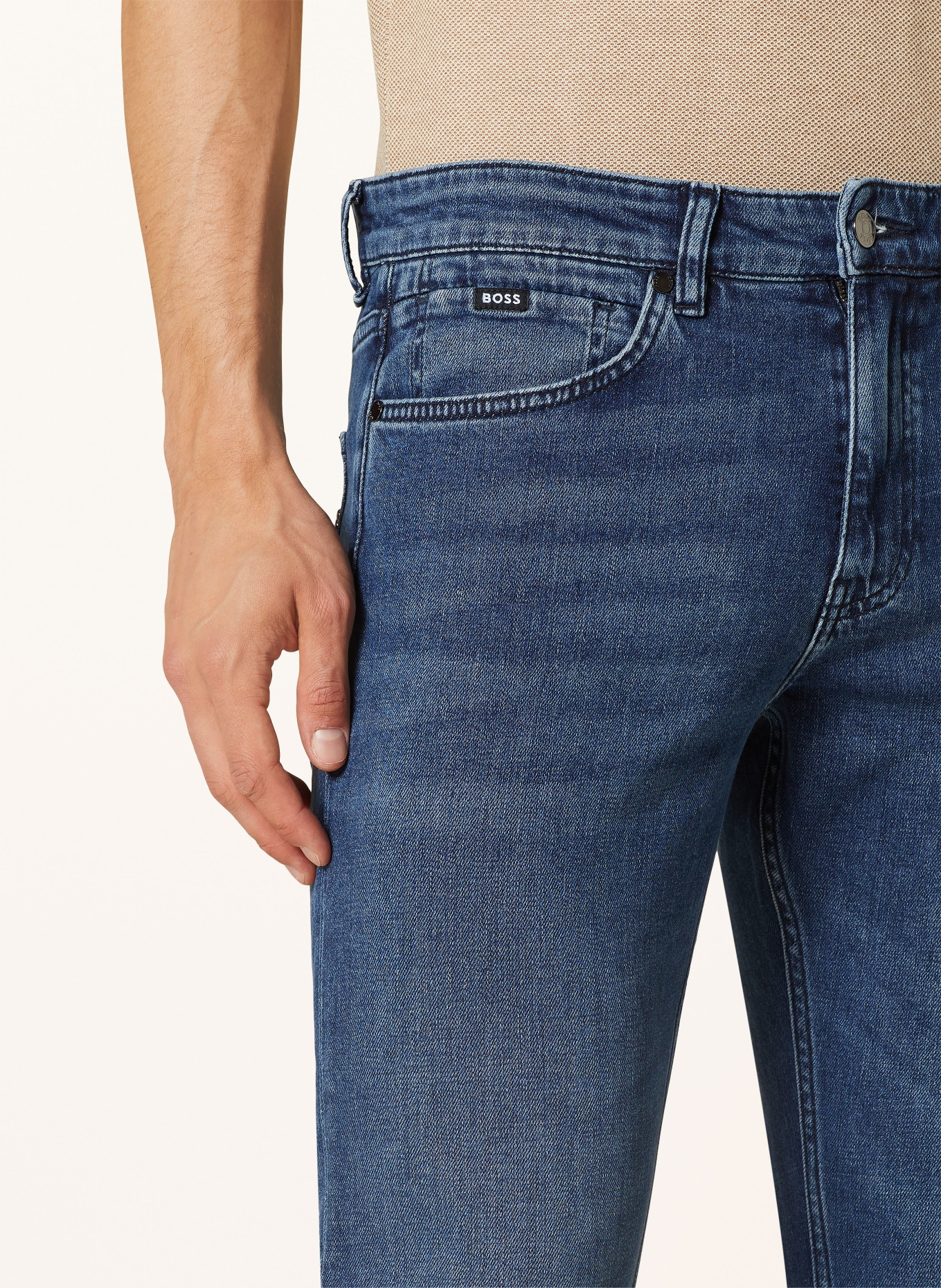 BOSS Jeans DELAWARE Slim Fit, Farbe: 416 NAVY (Bild 5)