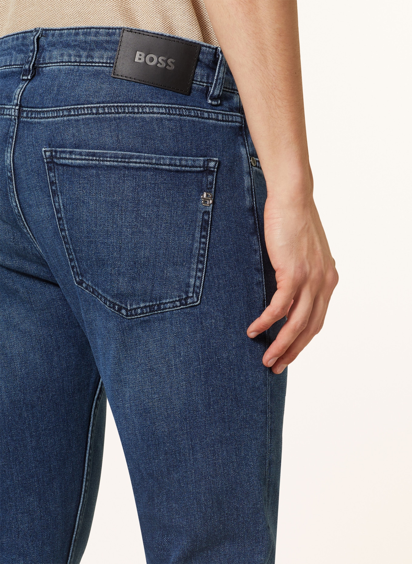 BOSS Jeans DELAWARE Slim Fit, Farbe: 416 NAVY (Bild 6)
