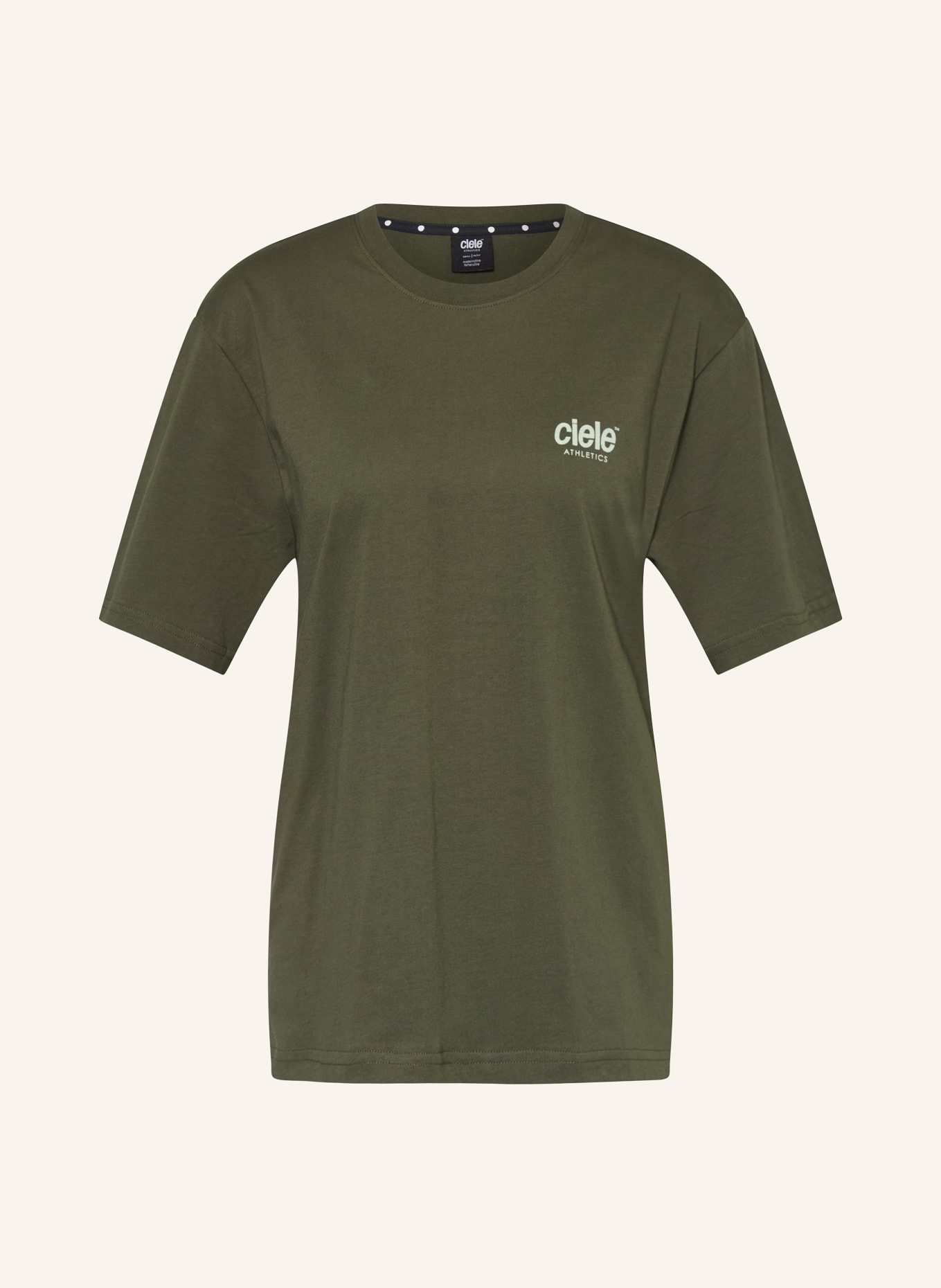 ciele athletics T-shirt ORT ATHLETICS, Color: KHAKI (Image 1)