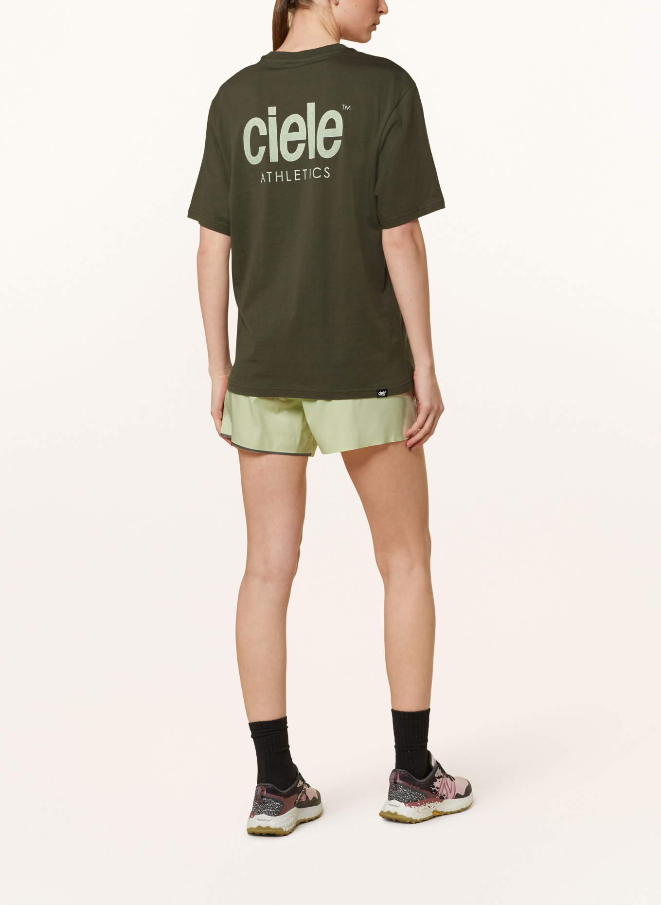 ciele athletics T-shirt ORT ATHLETICS, Color: KHAKI (Image 3)