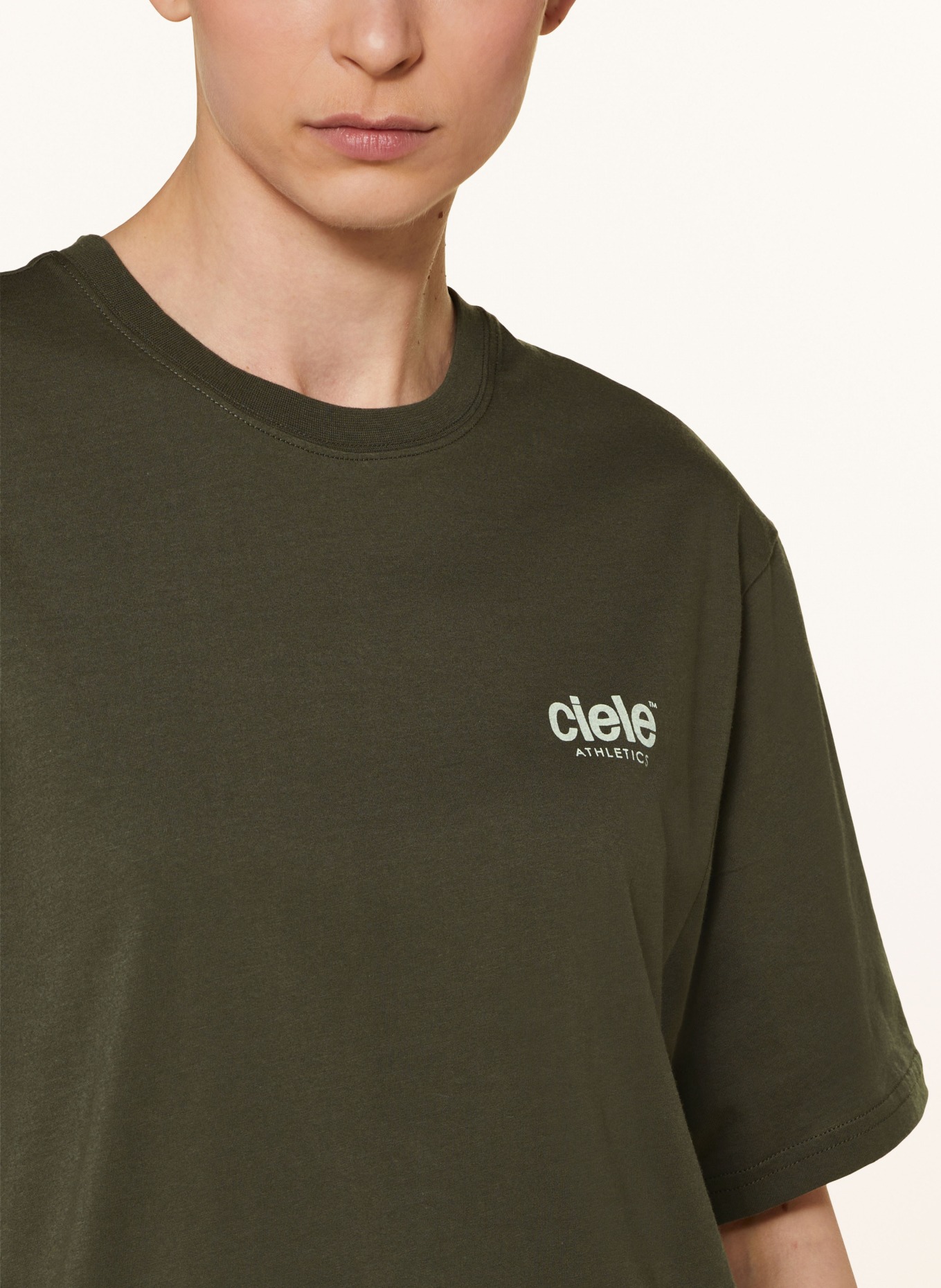 ciele athletics T-shirt ORT ATHLETICS, Color: KHAKI (Image 4)