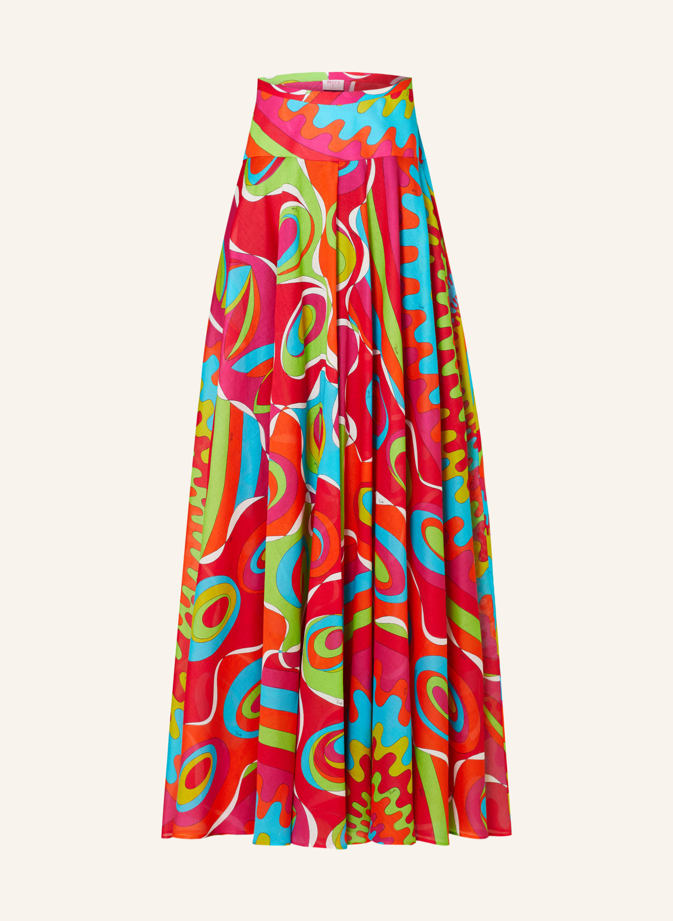 PUCCI Skirt, Color: RED/ FUCHSIA/ GREEN (Image 1)
