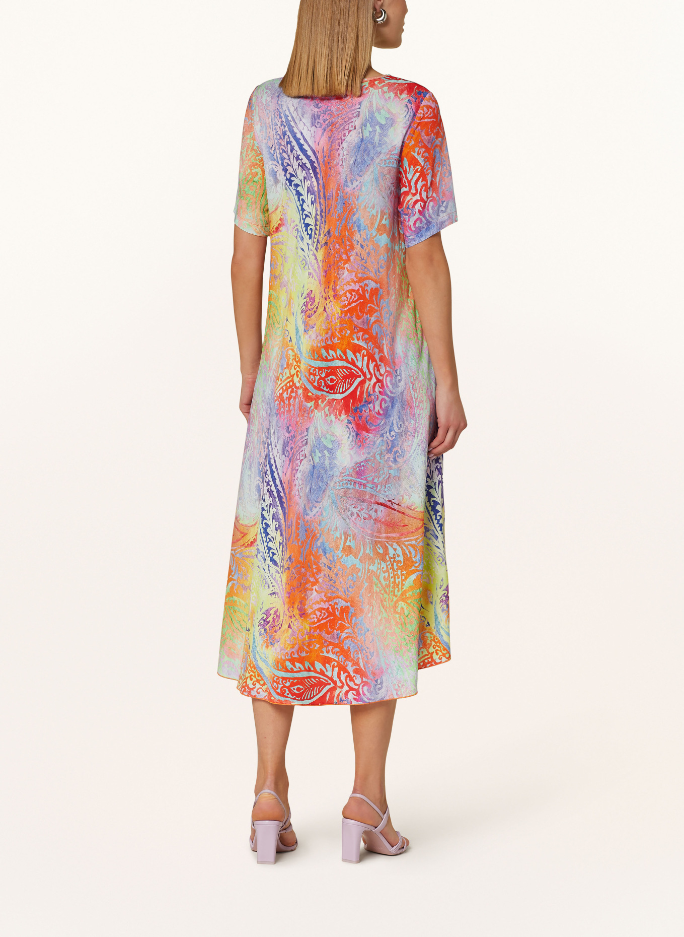 Emily VAN DEN BERGH Kleid, Farbe: LILA/ ORANGE/ BLAU (Bild 3)