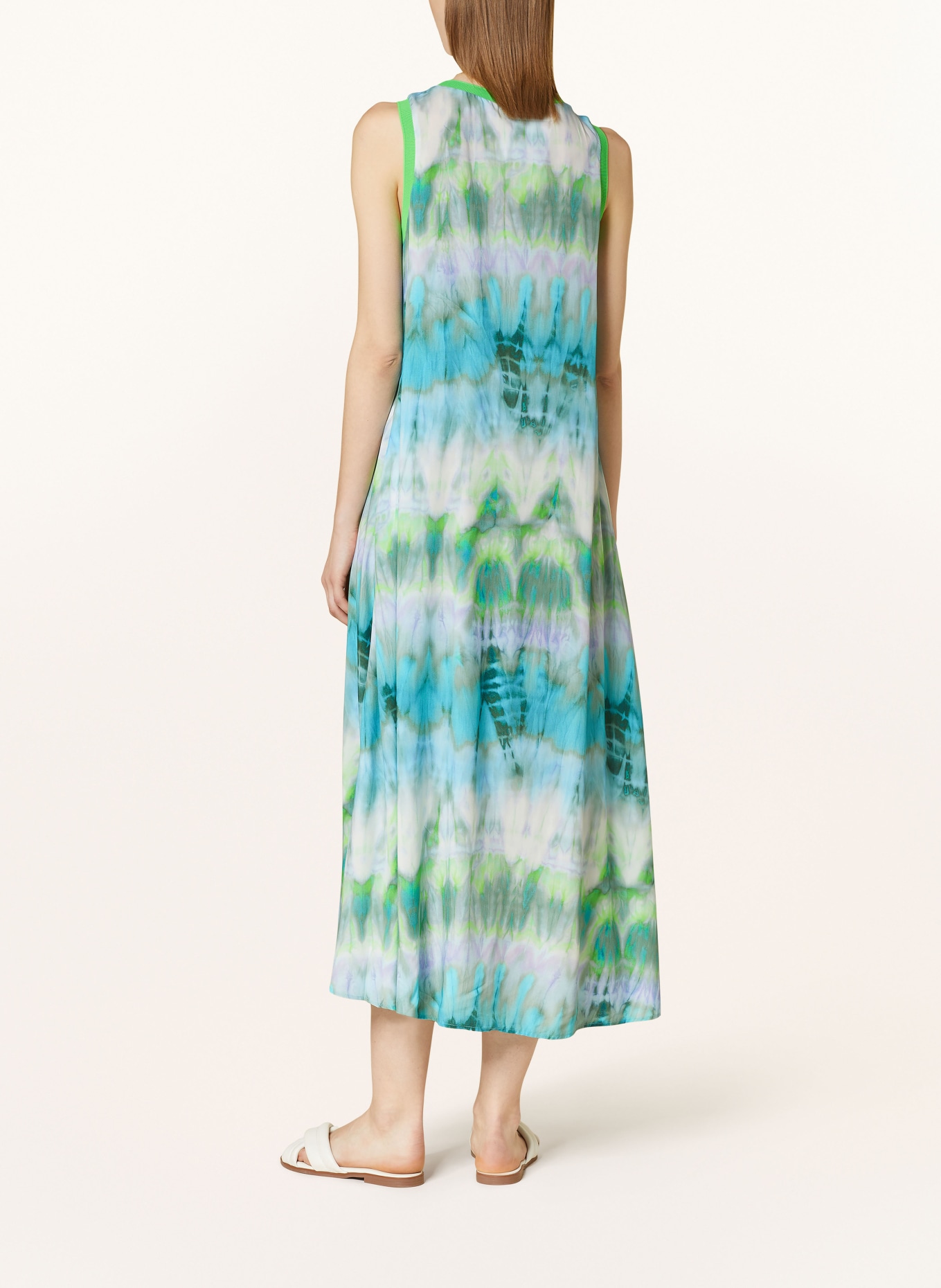 Emily VAN DEN BERGH Dress, Color: TURQUOISE/ LIGHT GREEN/ NEON GREEN (Image 3)