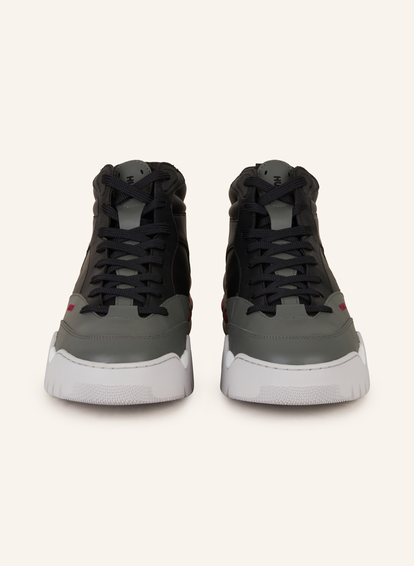 HUGO High-top sneakers KEDGE, Color: BLACK/ GRAY (Image 3)