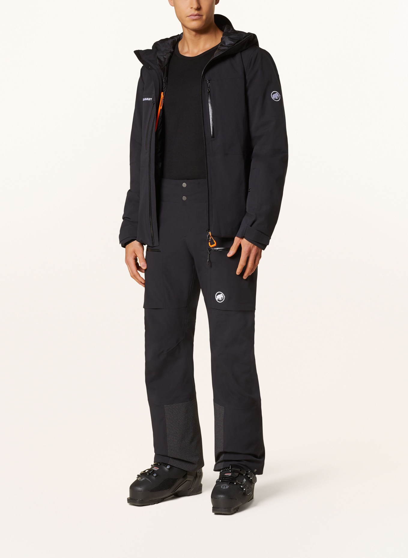 MAMMUT Skijacke STONEY: SCHWARZ