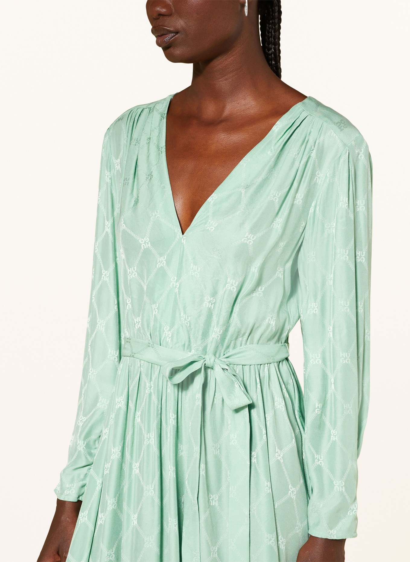 HUGO Dress KARMELIA, Color: MINT (Image 4)