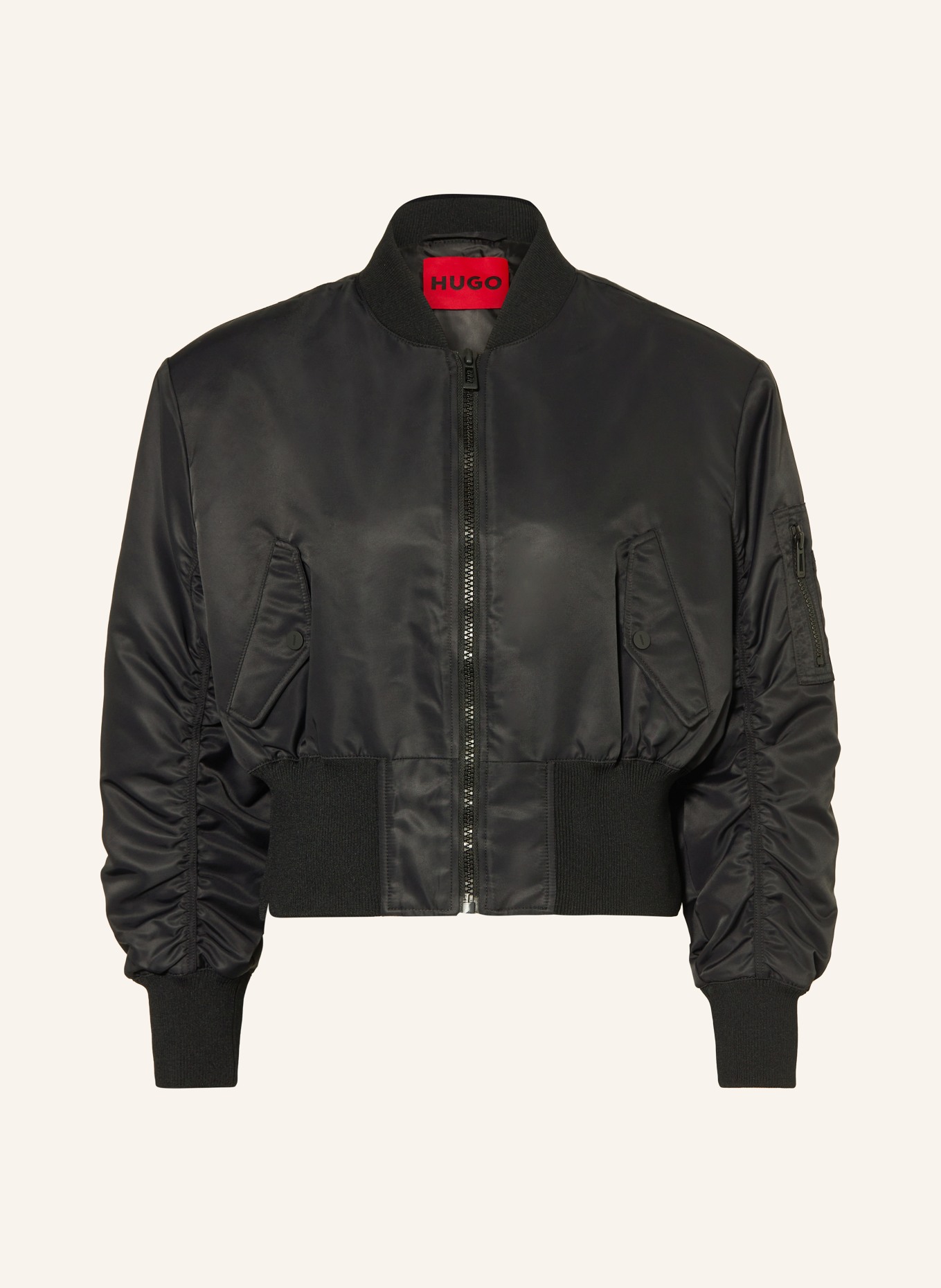 HUGO Bomber jacket FALYNN, Color: BLACK (Image 1)