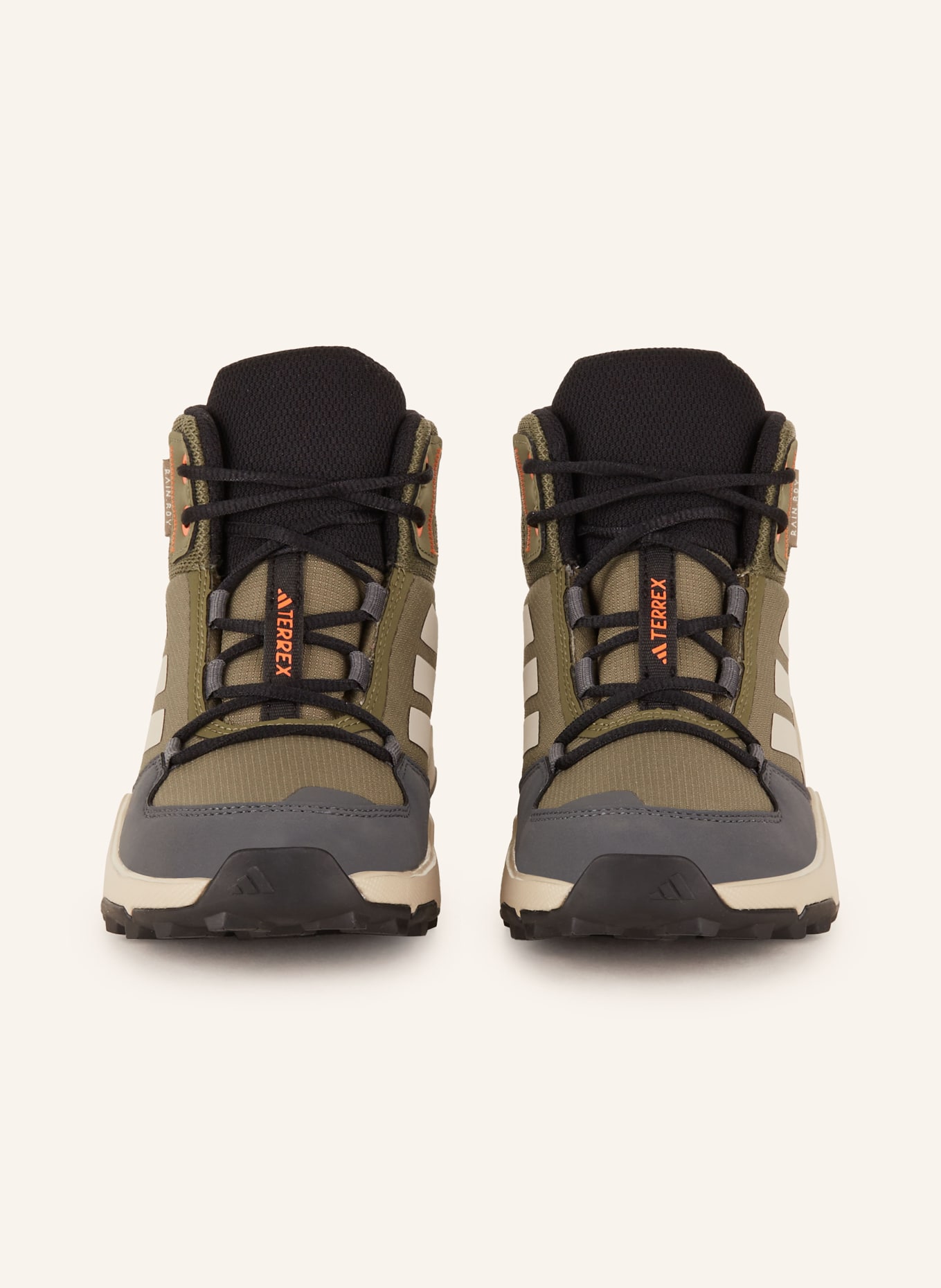 adidas TERREX Buty trekkingowe TERREX AX4R R.RDY MID: KHAKI / CZIEMNOSZARY / BEŻOWY