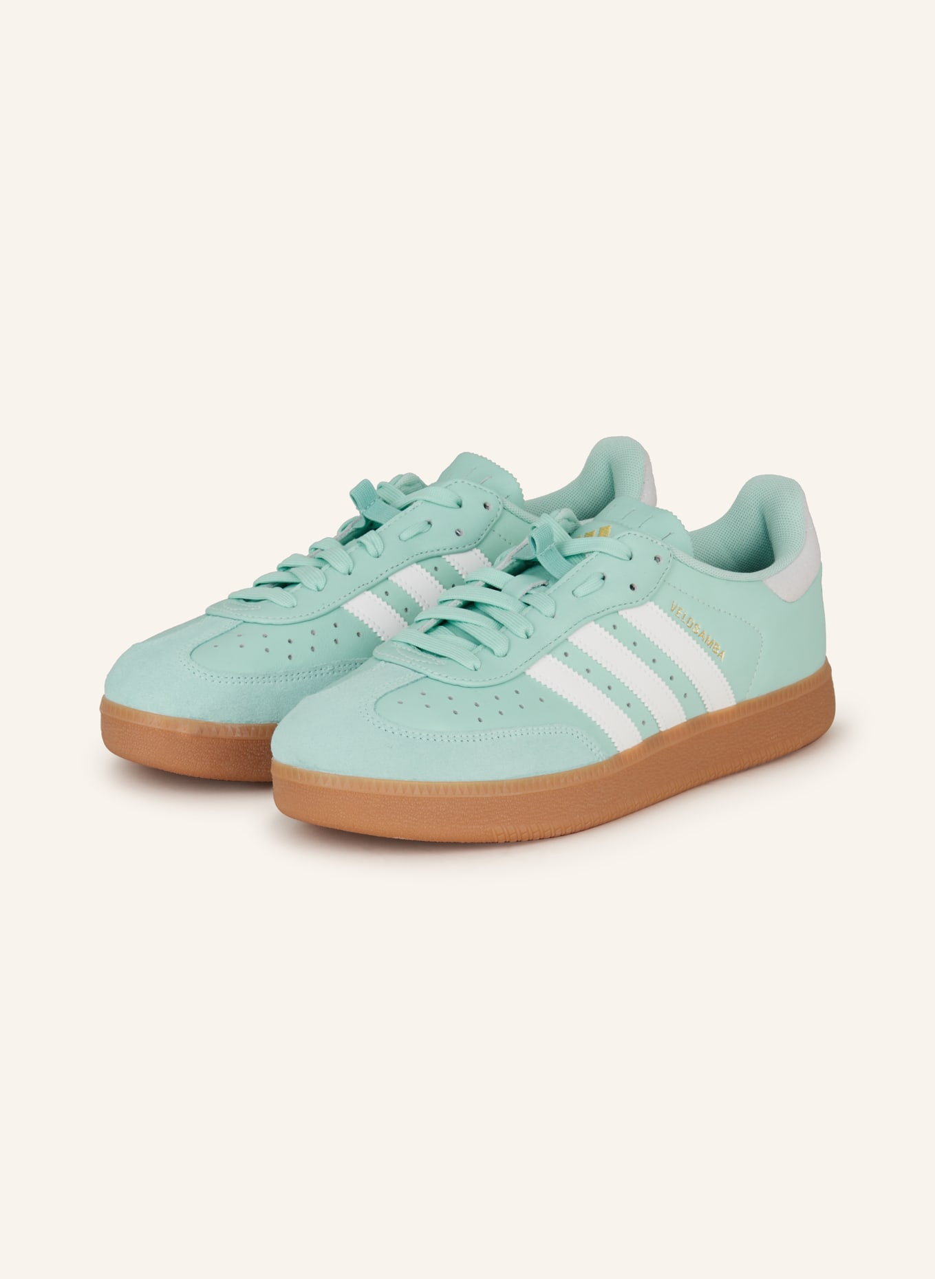 adidas Sneaker VELOSAMBA LEA, Farbe: TÜRKIS/ HELLGRAU (Bild 1)