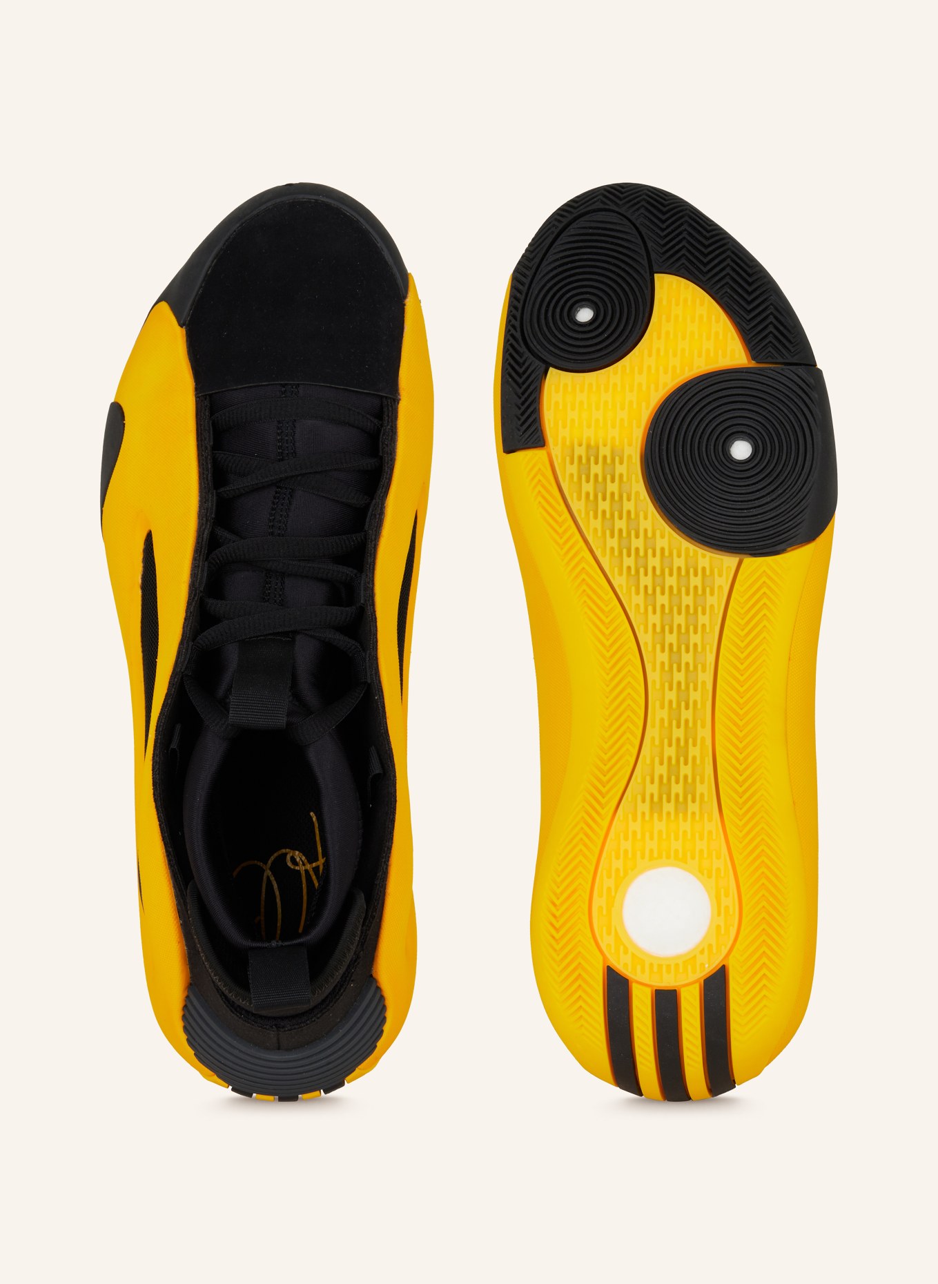 adidas Basketball shoes HARDEN VOLUME 8 in black dark yellow