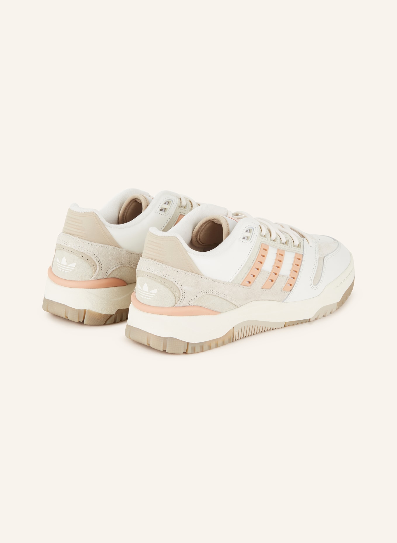 adidas Basketball shoes TORSION PHANTOM, Color: ECRU/ CREAM/ LIGHT ORANGE (Image 2)