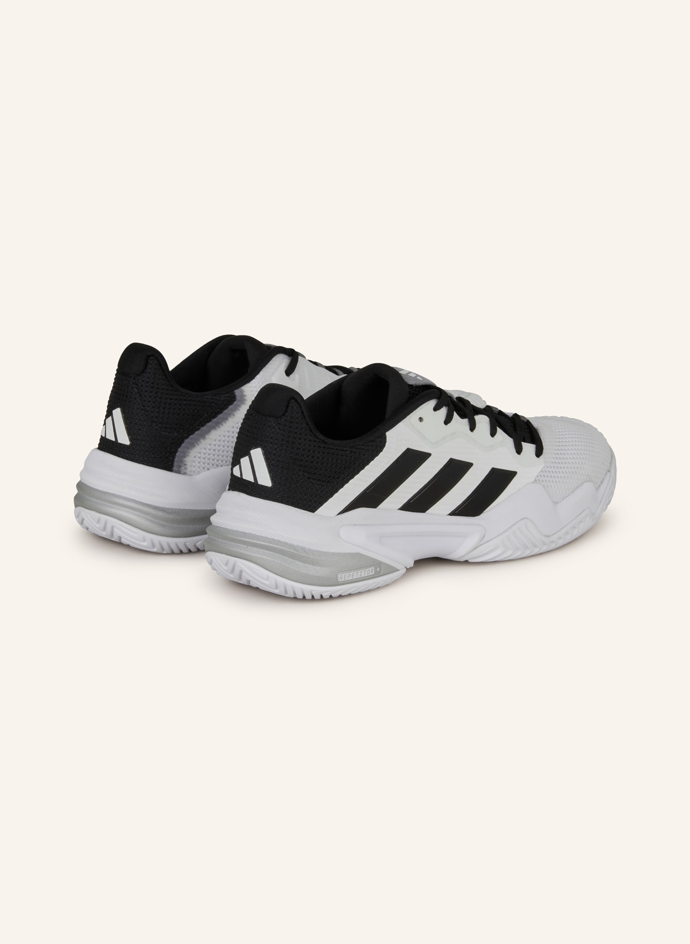 adidas Buty tenisowe BARRICADE 13 M, Kolor: BIAŁY/ CZARNY (Obrazek 2)