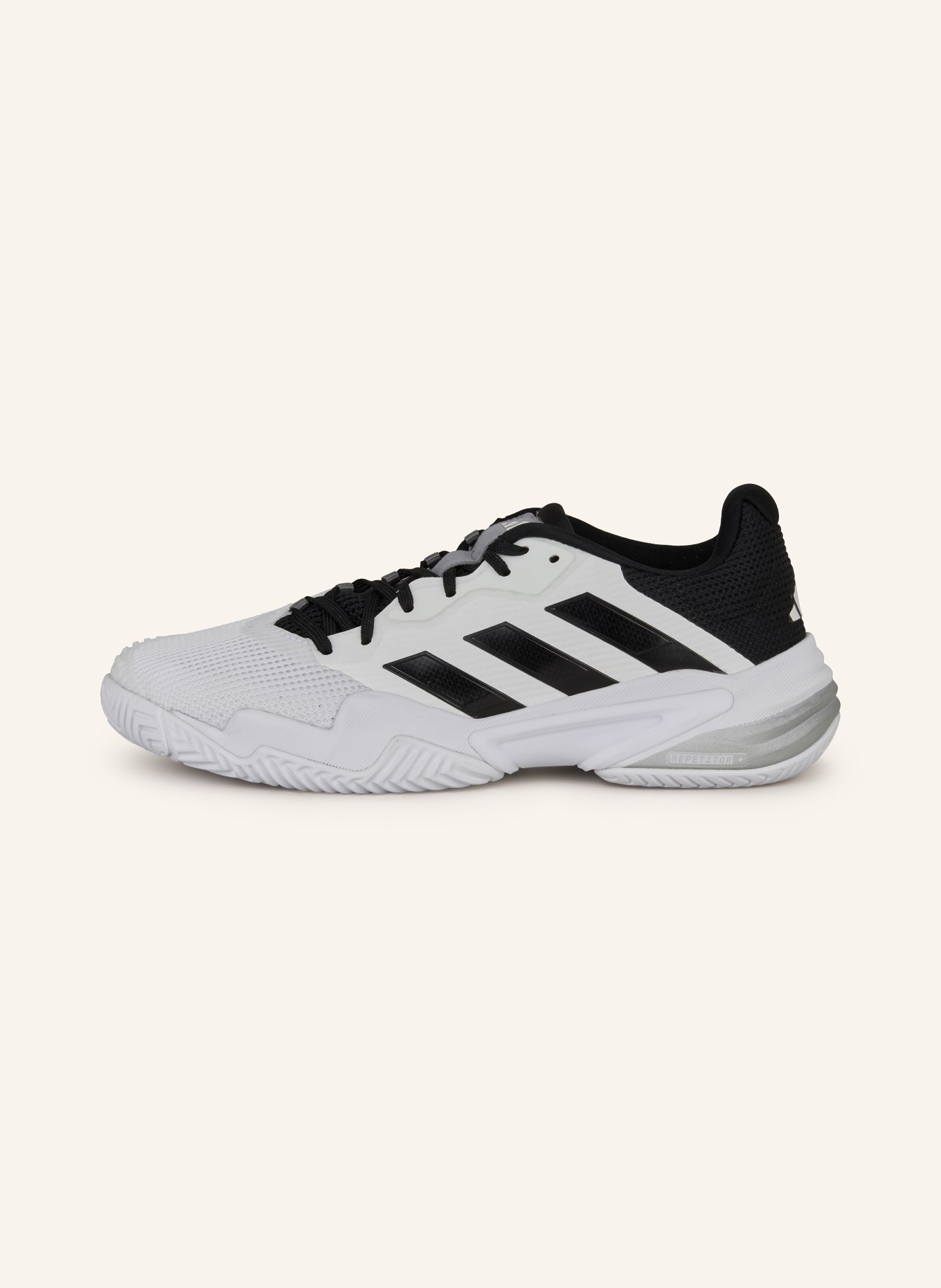 adidas Buty tenisowe BARRICADE 13 M, Kolor: BIAŁY/ CZARNY (Obrazek 4)