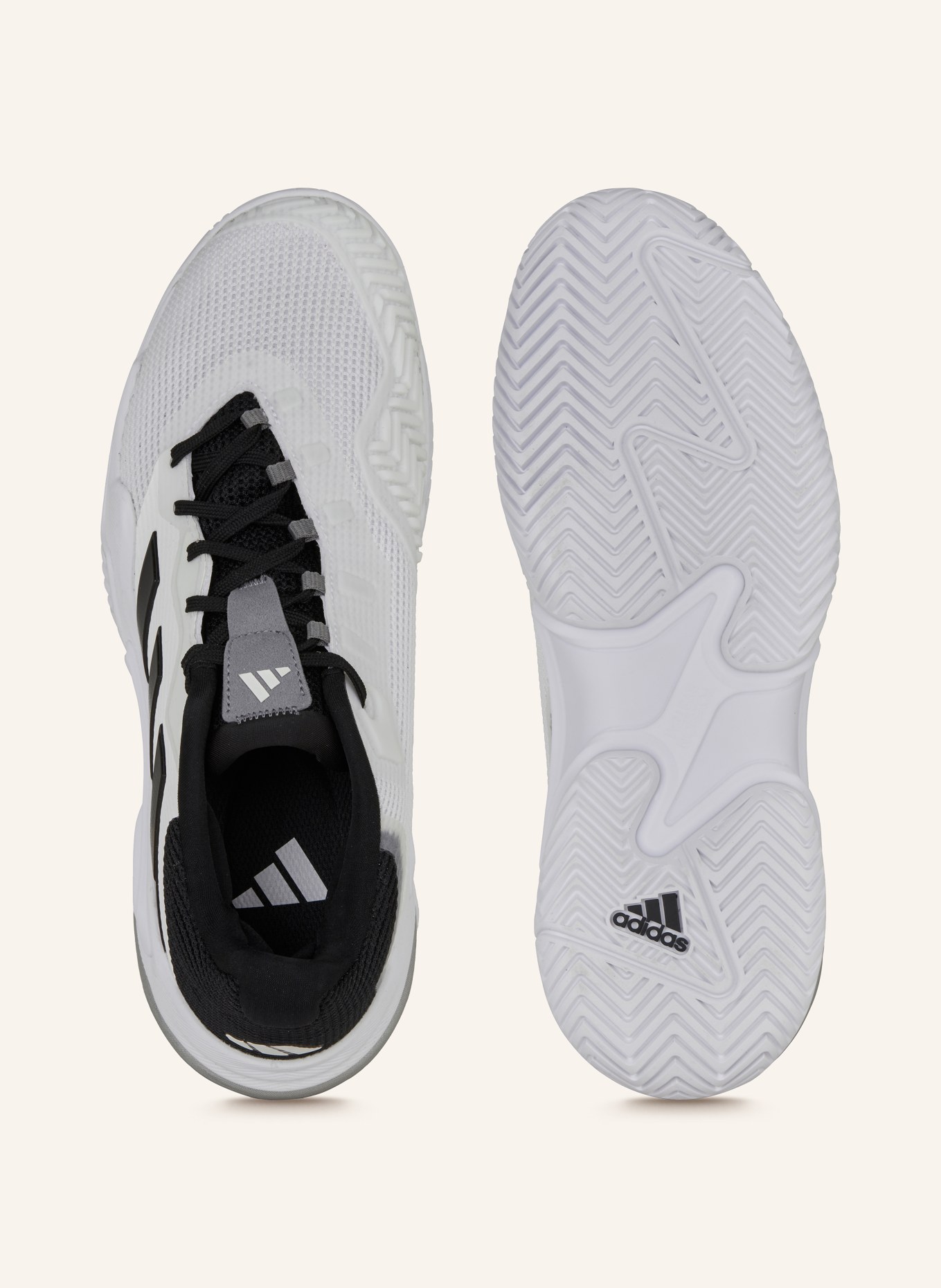 adidas Tennis shoes BARRICADE 13 M, Color: WHITE/ BLACK (Image 5)