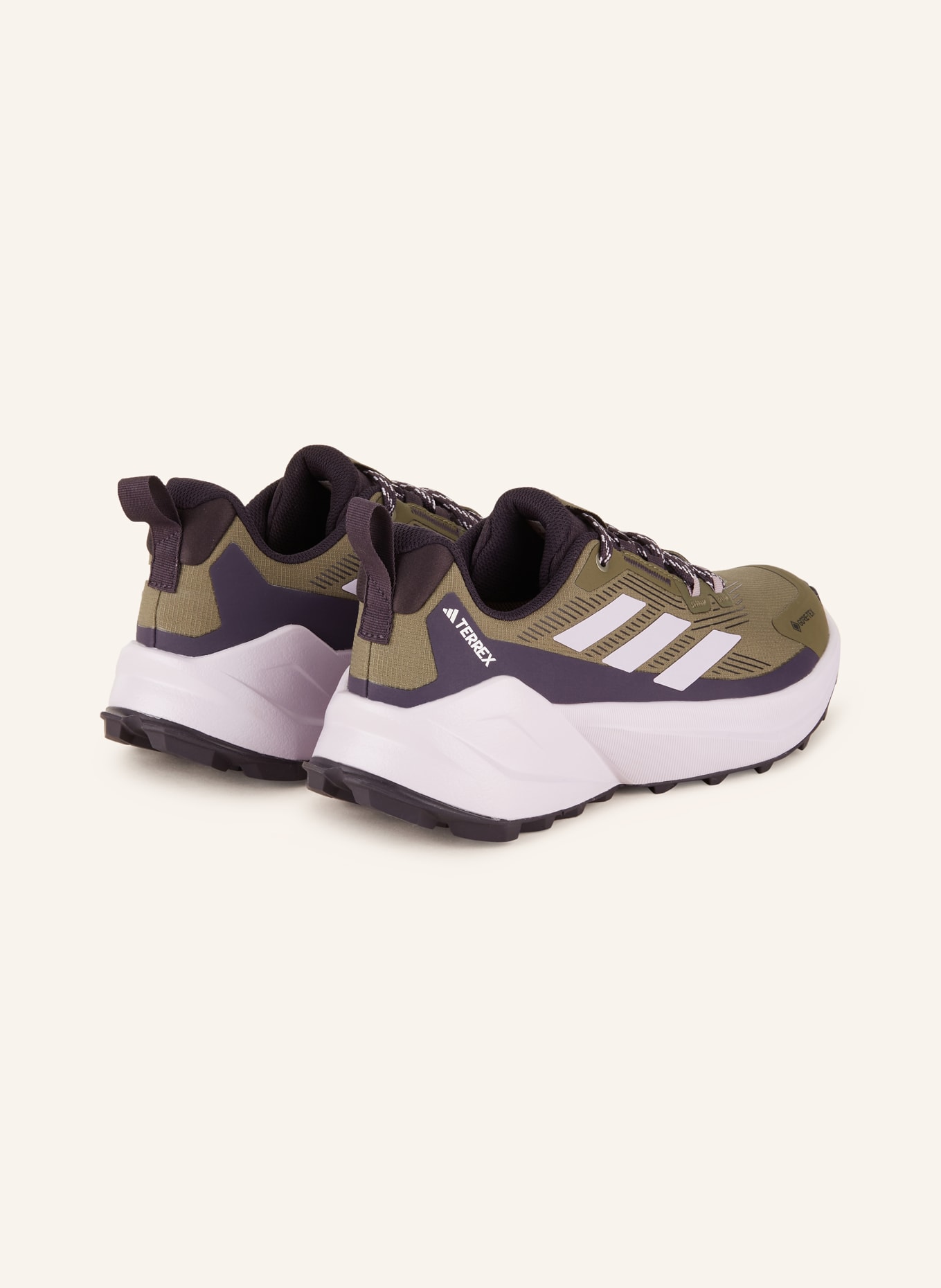 adidas TERREX Trekking shoes TERREX TRAILMARKER 2 GTX, Color: KHAKI/ LIGHT PURPLE/ DARK PURPLE (Image 2)