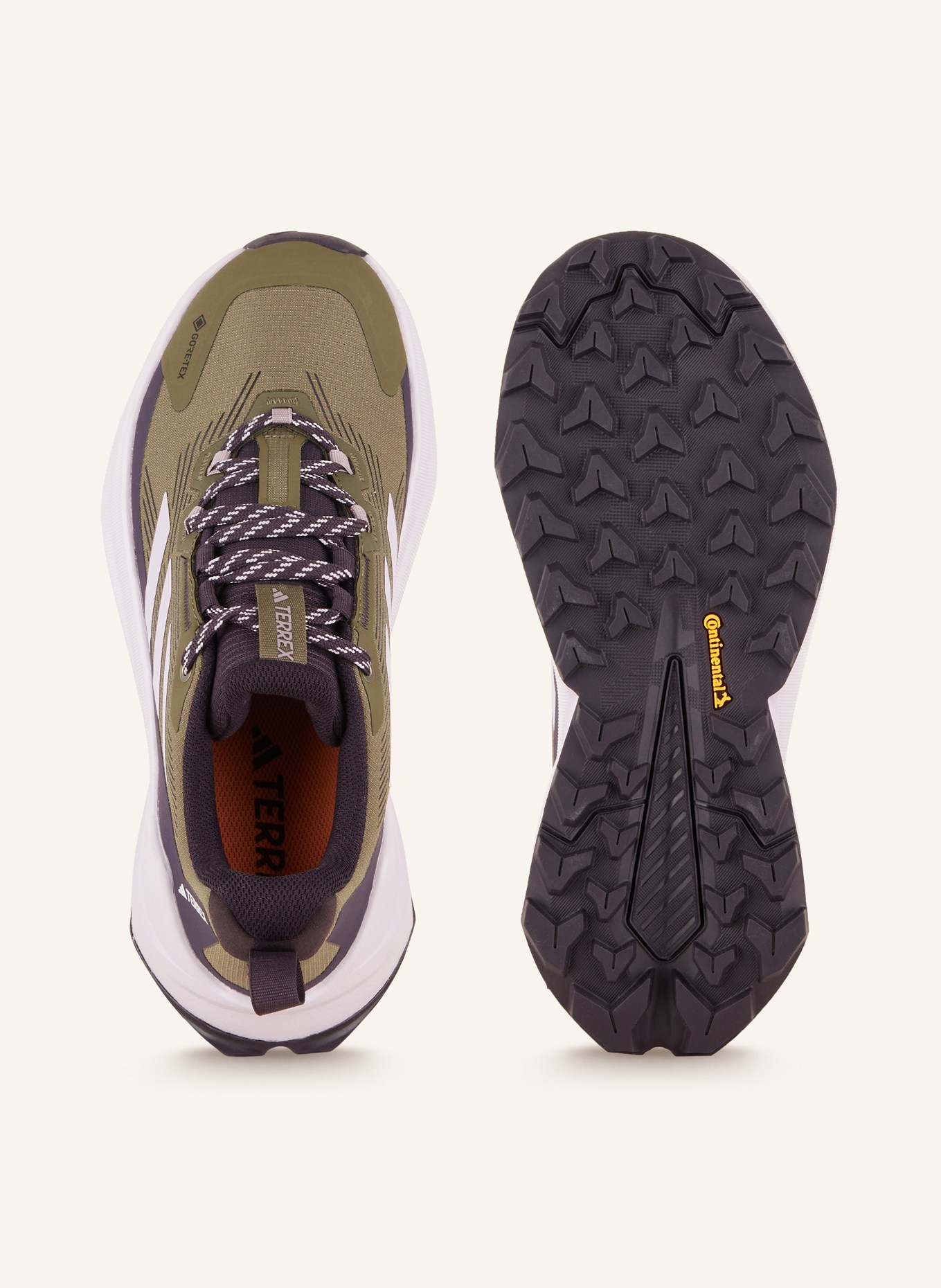 adidas TERREX Trekking shoes TERREX TRAILMARKER 2 GTX, Color: KHAKI/ LIGHT PURPLE/ DARK PURPLE (Image 5)