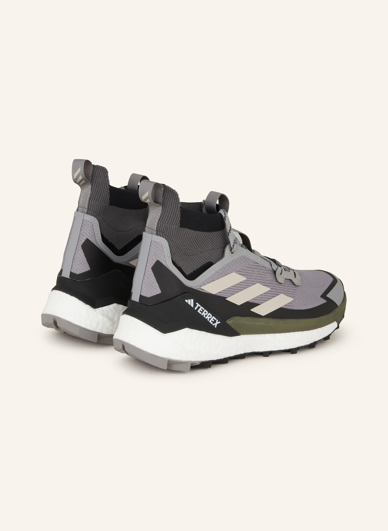 adidas TERREX Trekking shoes TERREX FREE HIKER 2, Color: GRAY/ BLACK/ KHAKI (Image 2)