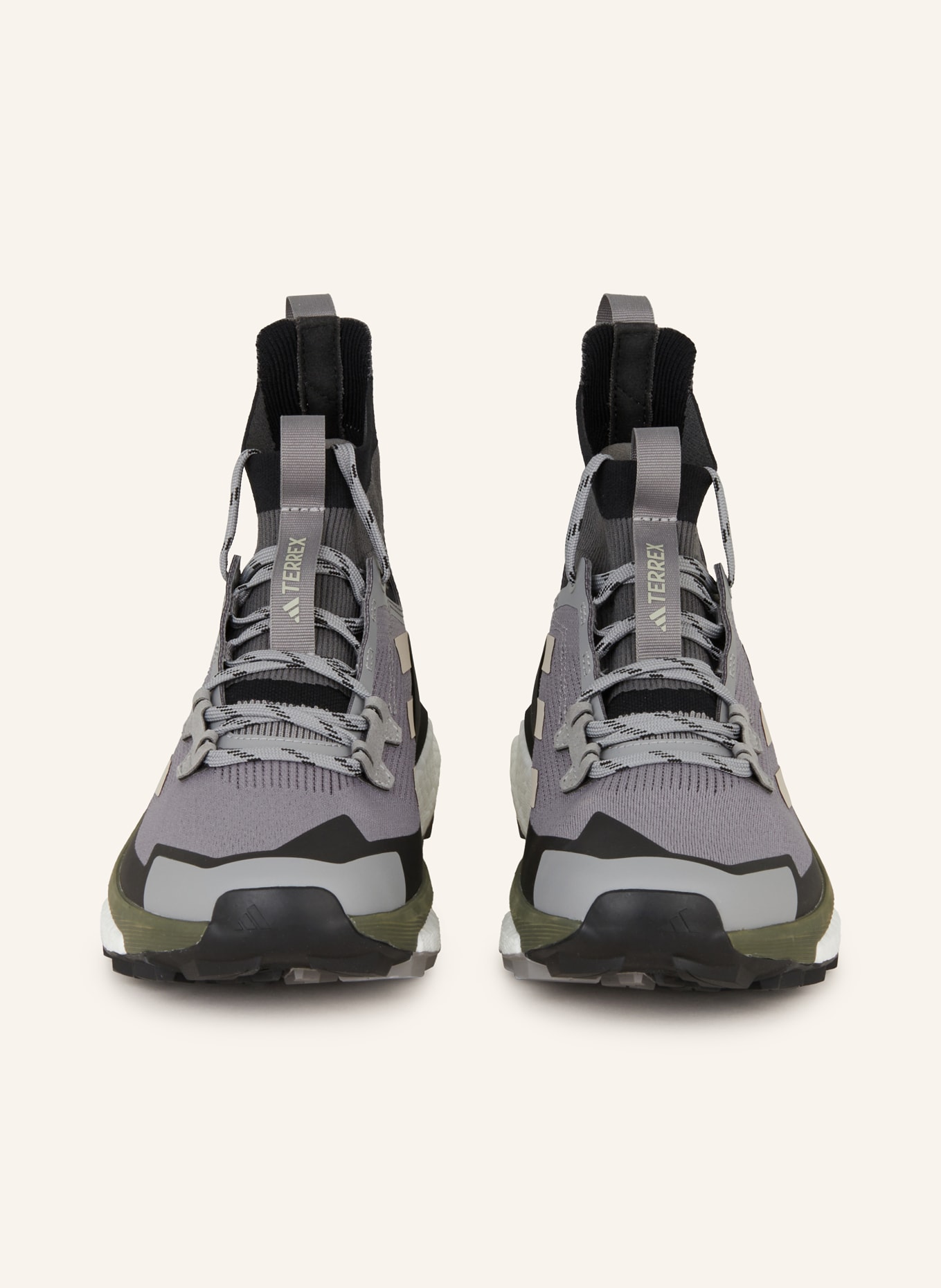 adidas TERREX Trekking shoes TERREX FREE HIKER 2, Color: GRAY/ BLACK/ KHAKI (Image 3)