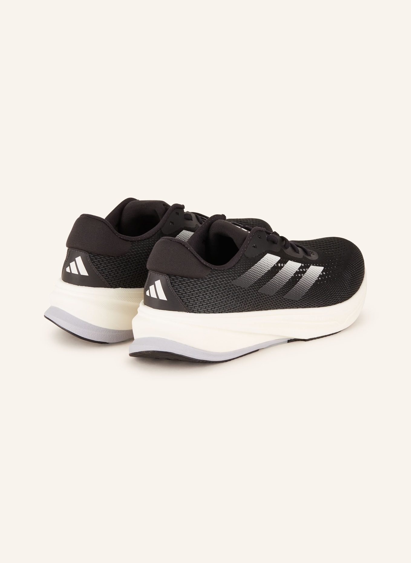 adidas Laufschuhe SUPERNOVA RISE, Farbe: SCHWARZ/ CREME/ BLAUGRAU (Bild 2)