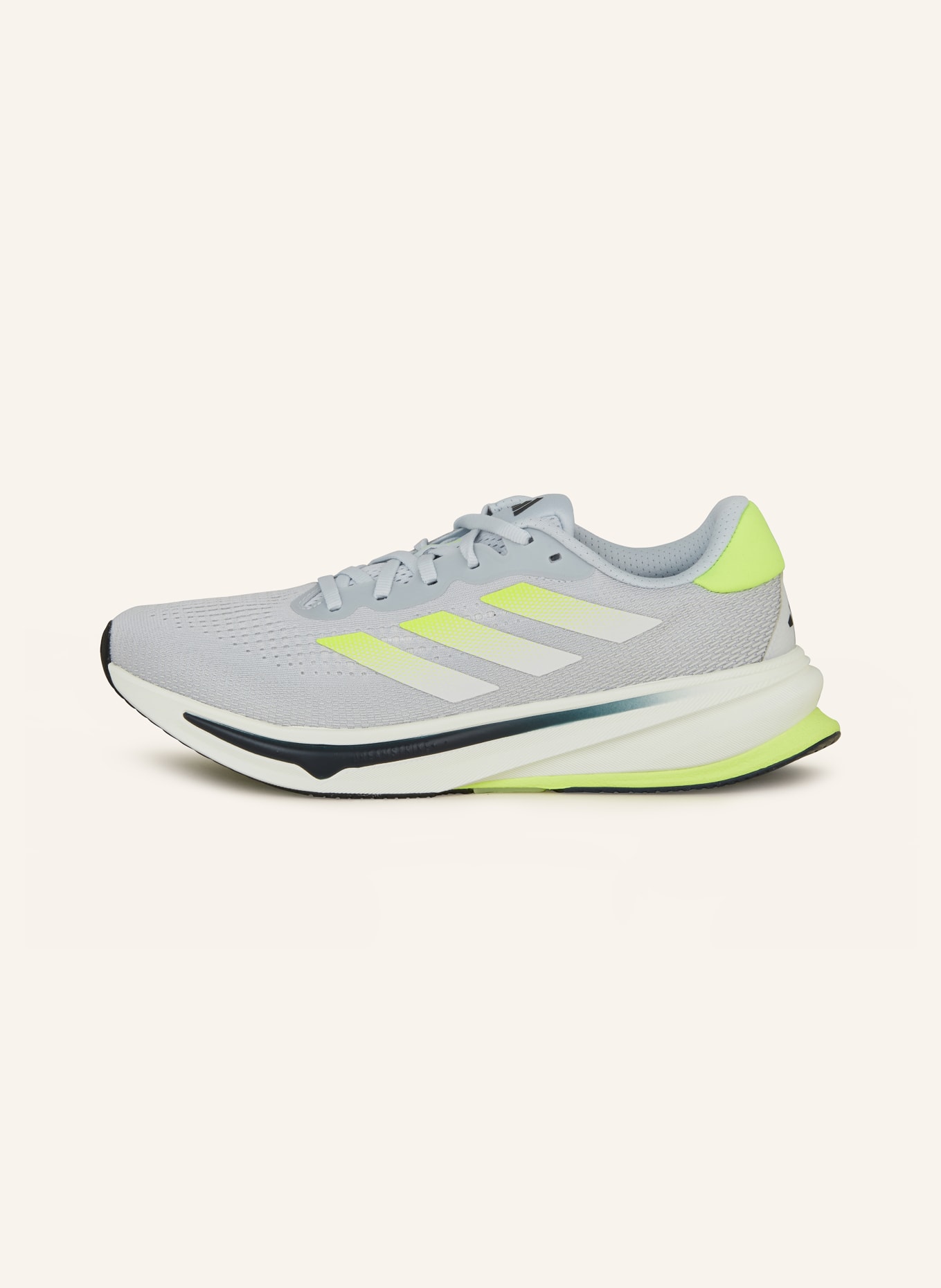 adidas Laufschuhe SUPERNOVA RISE, Farbe: HELLGRAU/ NEONGELB (Bild 4)